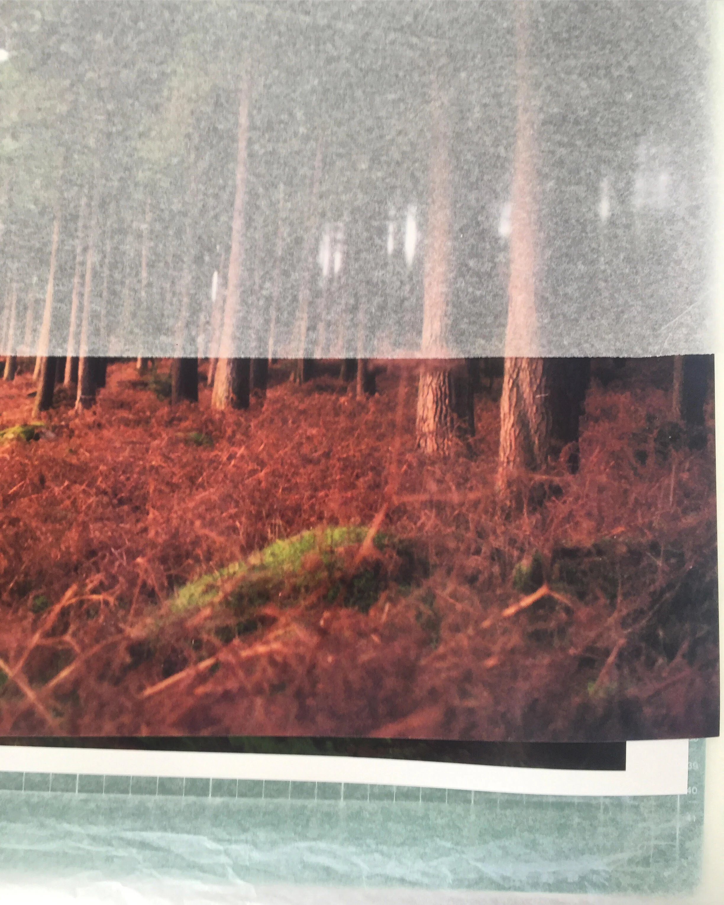 Unwrapping some test prints for my walls before Culture Night