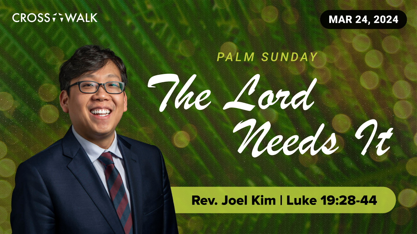 Sermon for March 24, 2024