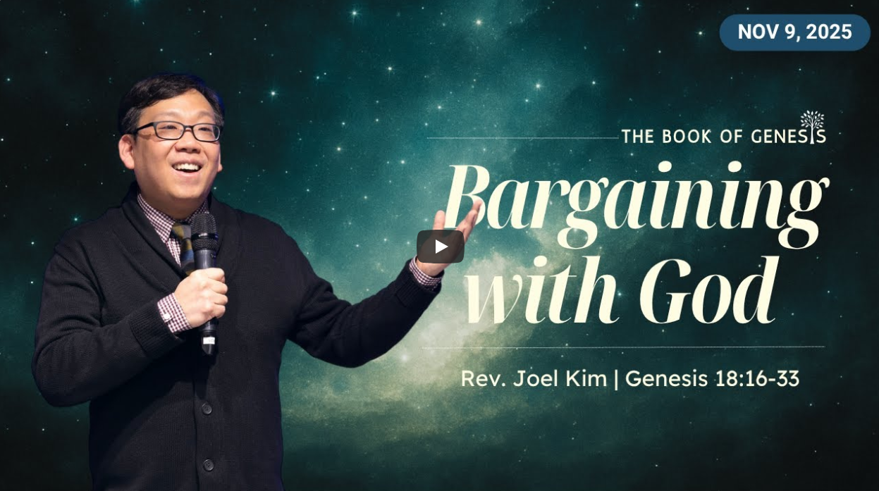 Sermon for November 9, 2025