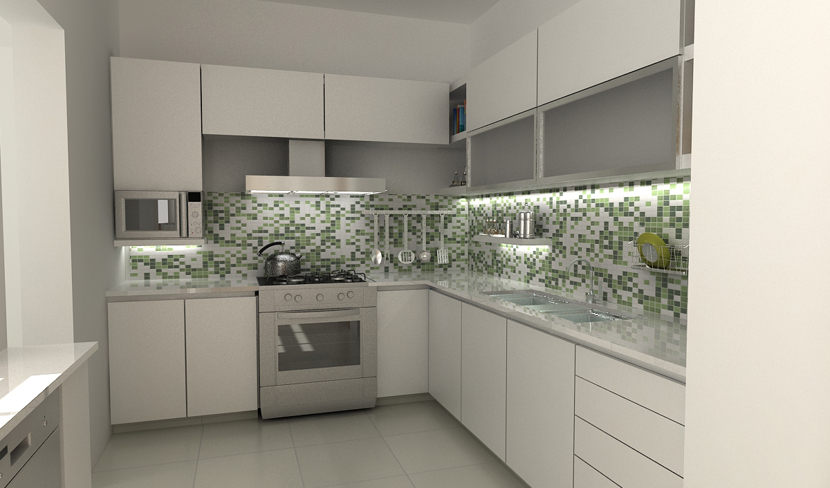 Green tile pattern kitchen.jpg