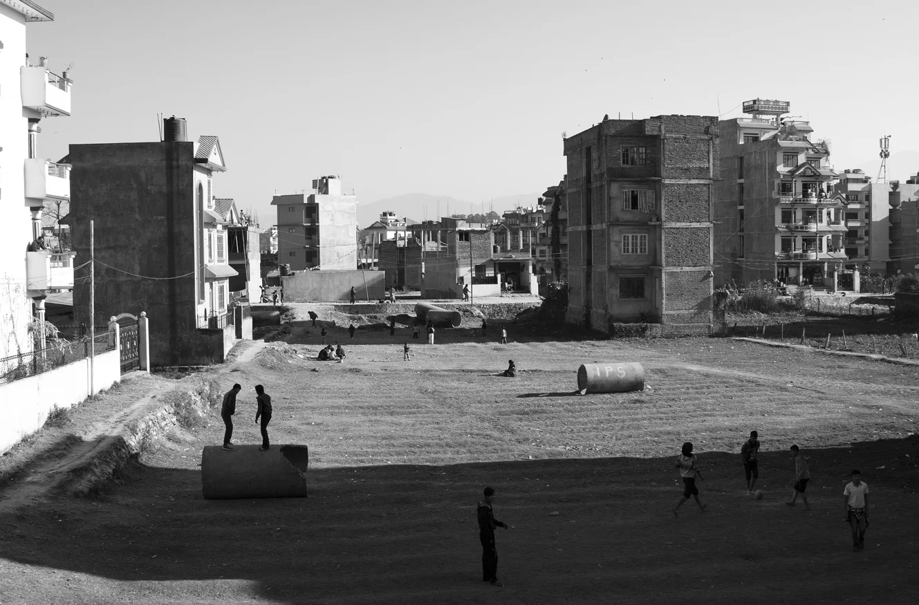  Playground in Kathmandu. 