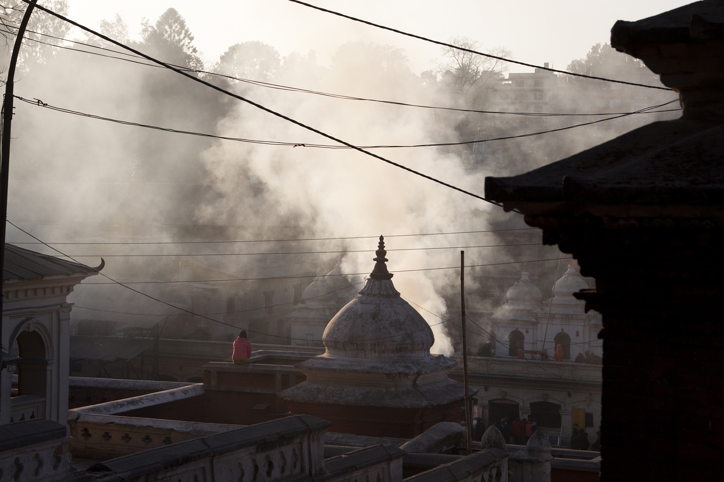  Kathmandu, crematorium in Pashuputinath. 