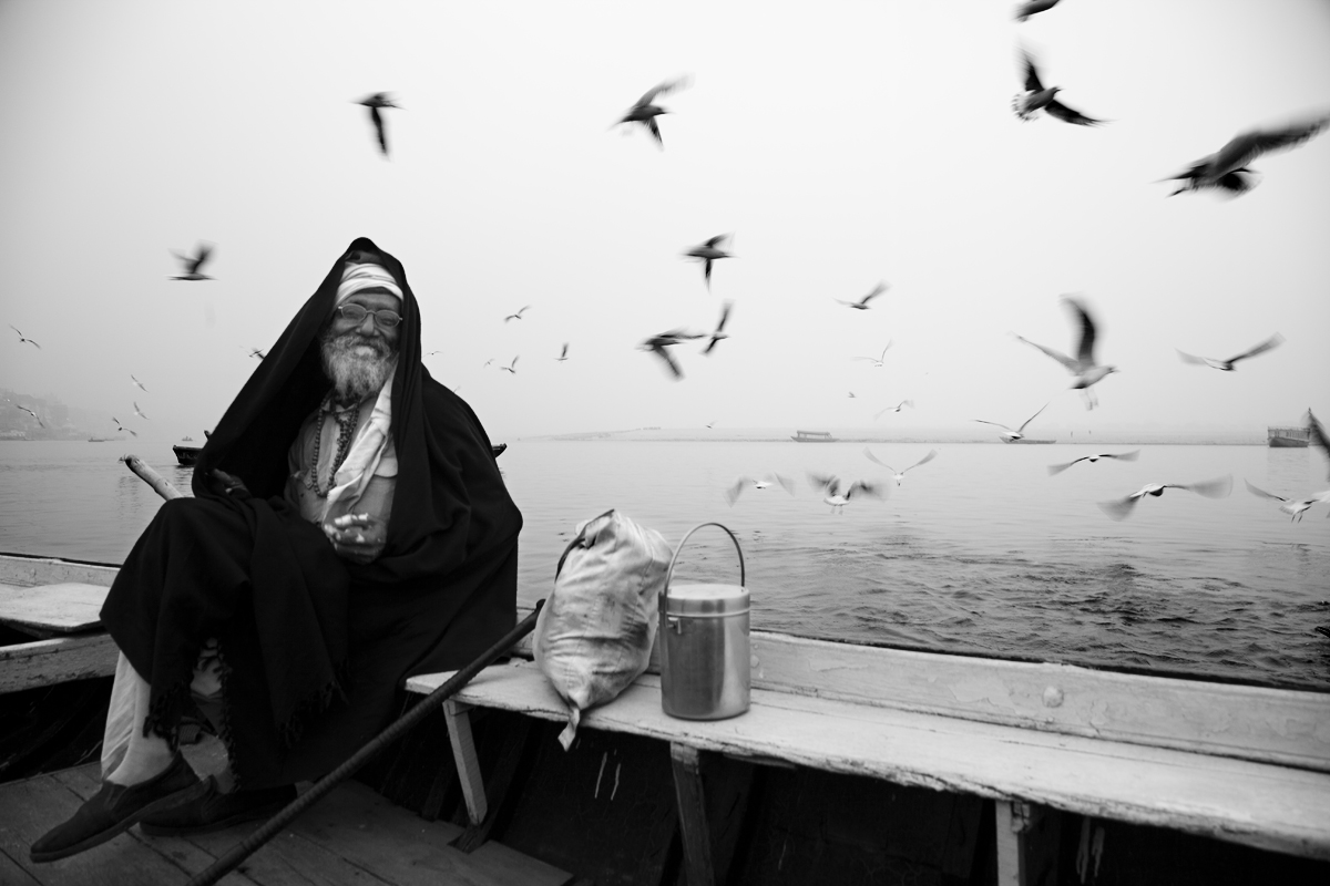  India, Varanasi, Sâdhu 