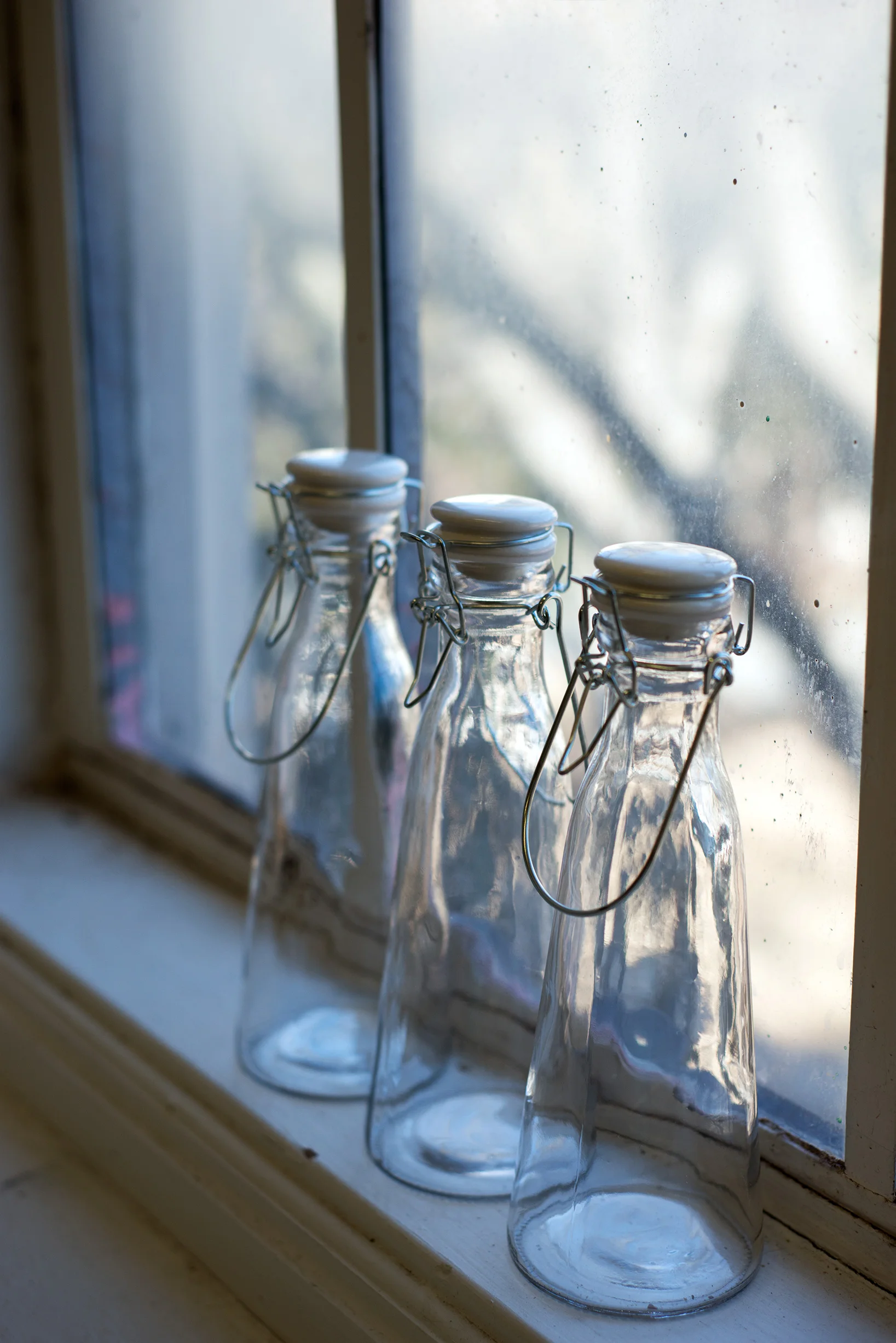 Three Bottles