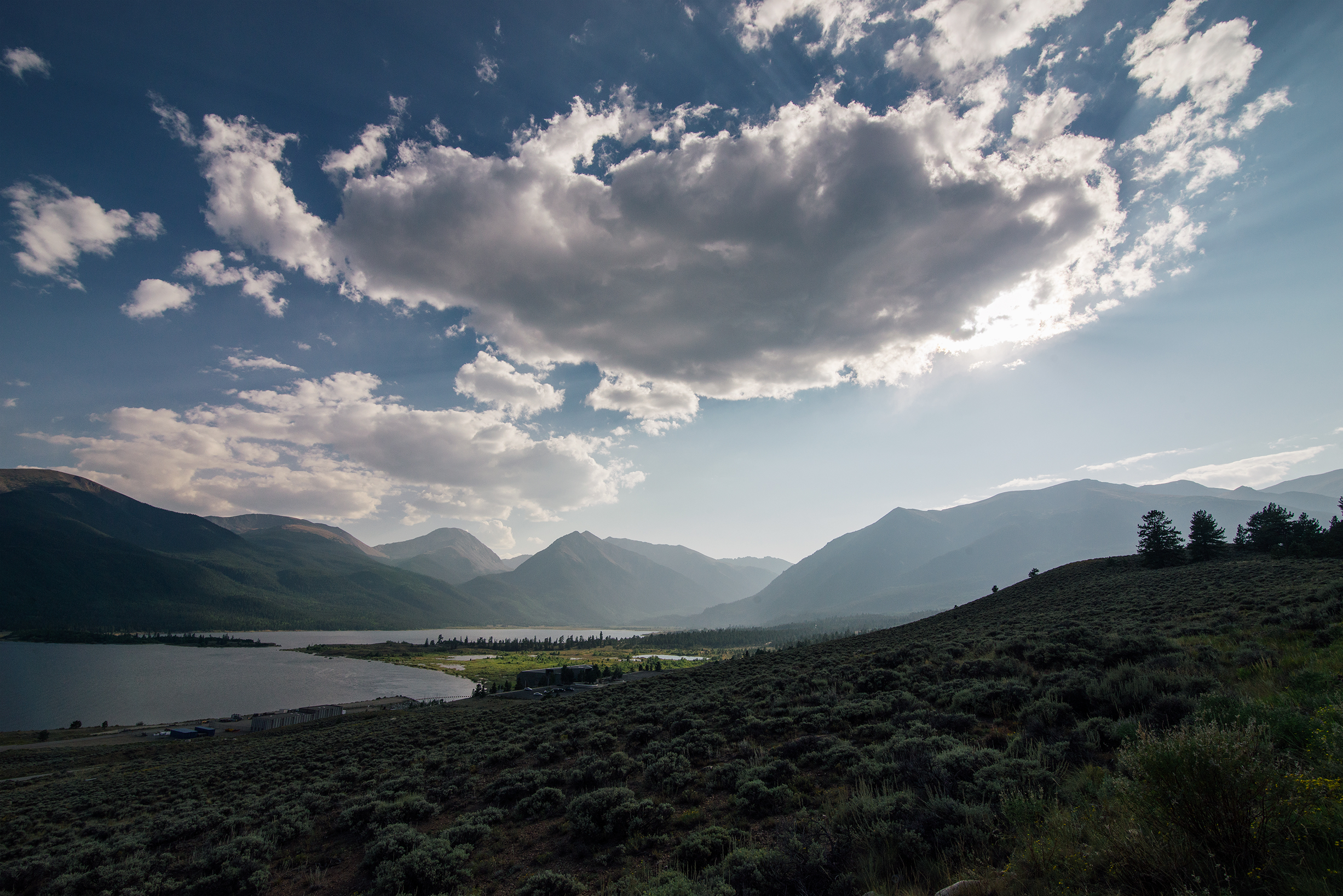 Evening At Twin Lakes