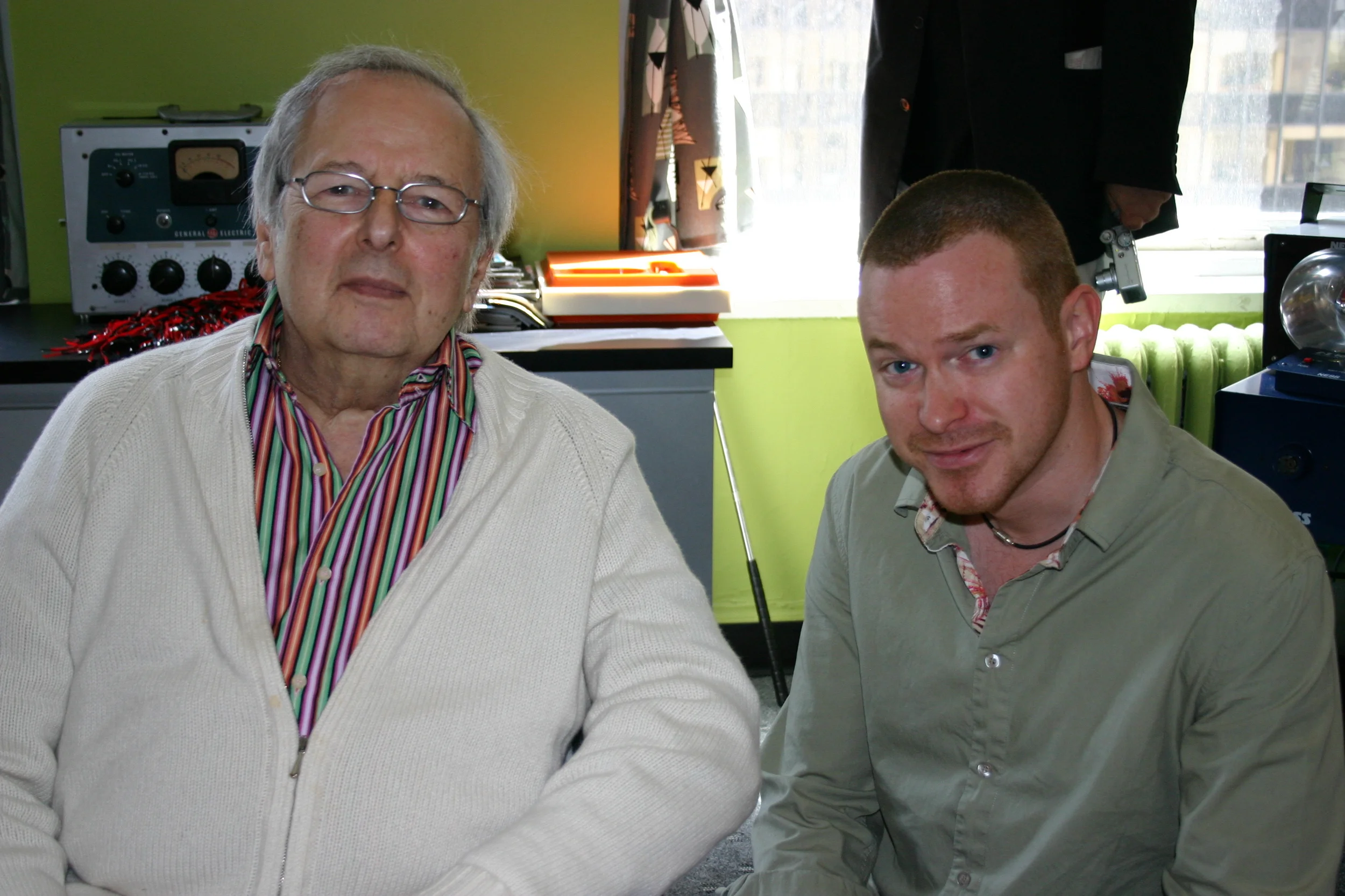 Working with legendary film composer Andre Previn.