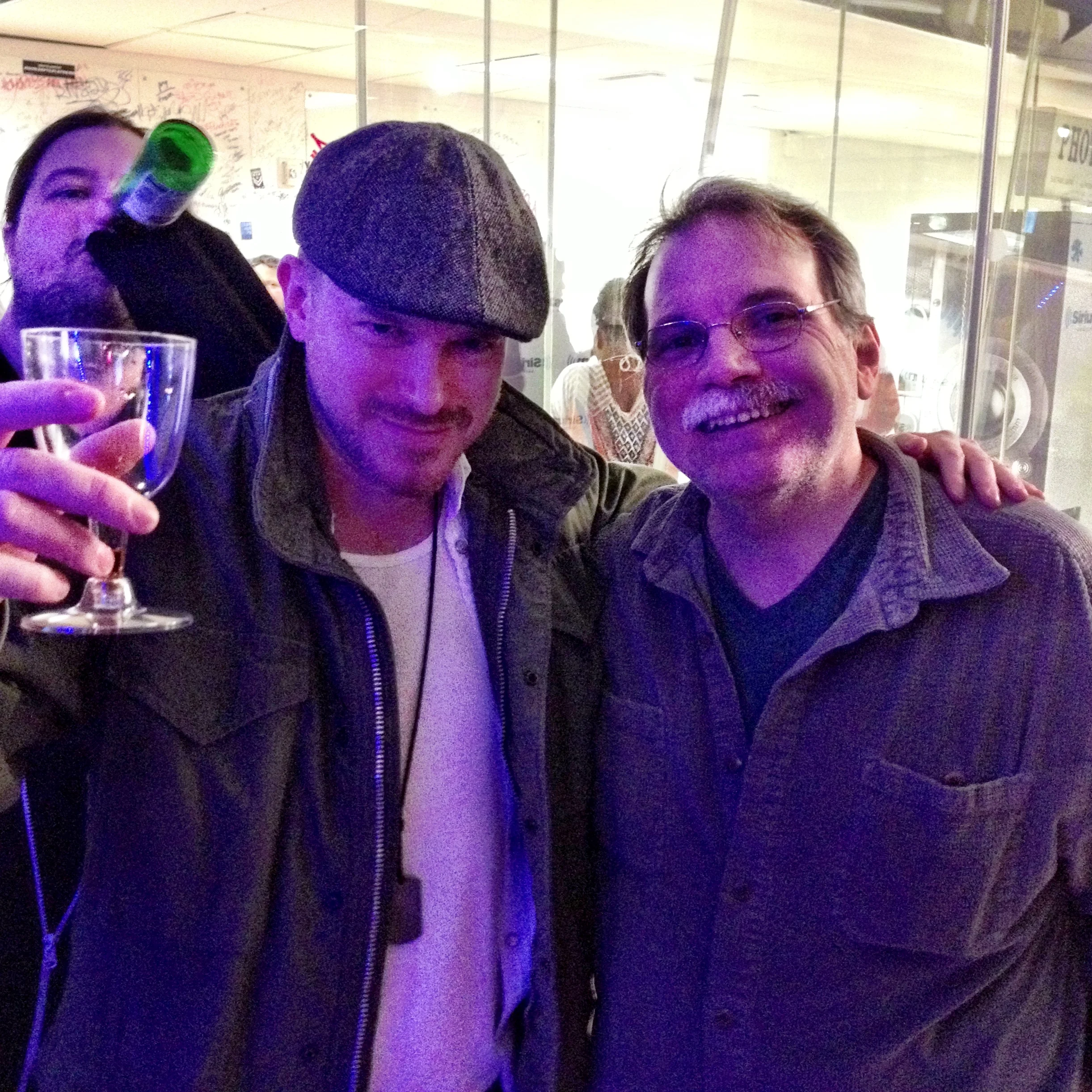 Sirius XM Christmas party with Fez Whatley, from The Ron & Fez Show.