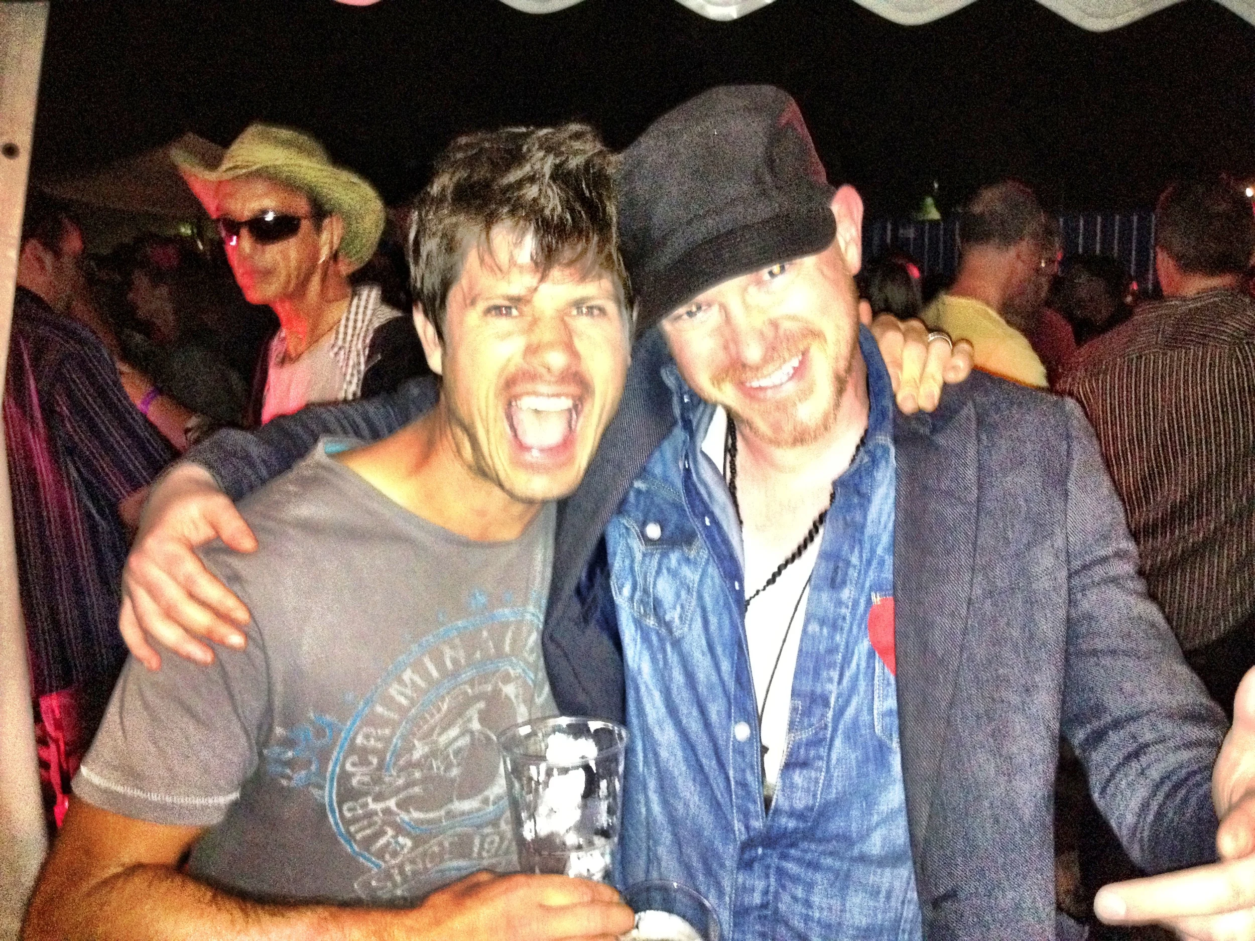 Folk singer Seth Lakeman and I have the whitest teeth in England.
