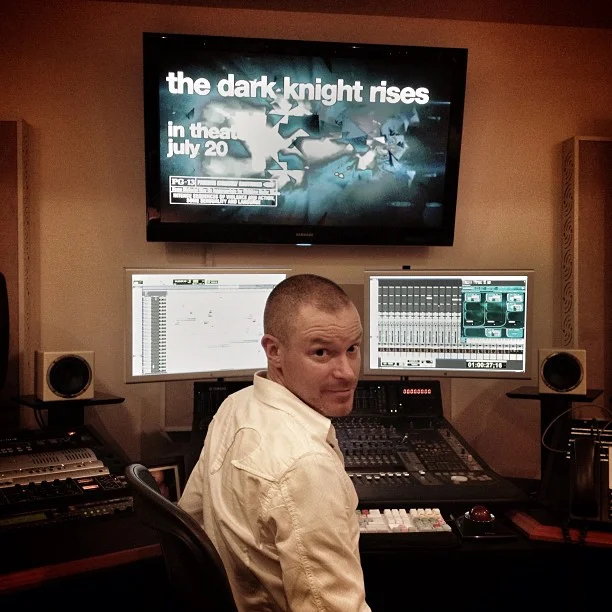 Mixing The Dark Knight Rises trailer.