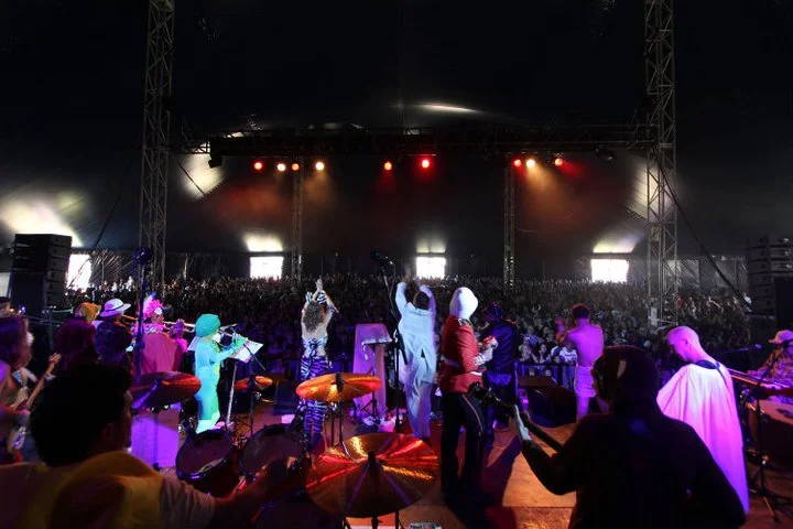 View of the Fabbies crowd.
