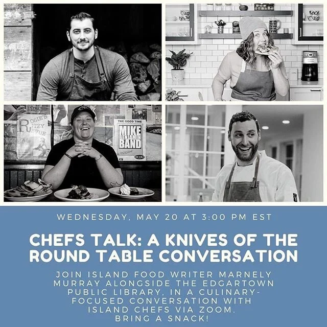 Join me, alongside other local island chefs on Zoom tomorrow Wednesday, May 20th at 3pm EST. We're talking about all things food - from what we're cooking during quarantine to our favorite kitchen tools, so it should be a delicious time! Thanks to th