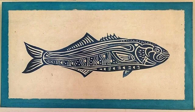 Thank you @altheadesignsmv for the beautiful print! Althea&rsquo;s work has always caught my eye, and in the scramble to put together the cover art for my podcast, she was kind enough to let me use this image. I could not be more thankful for the col