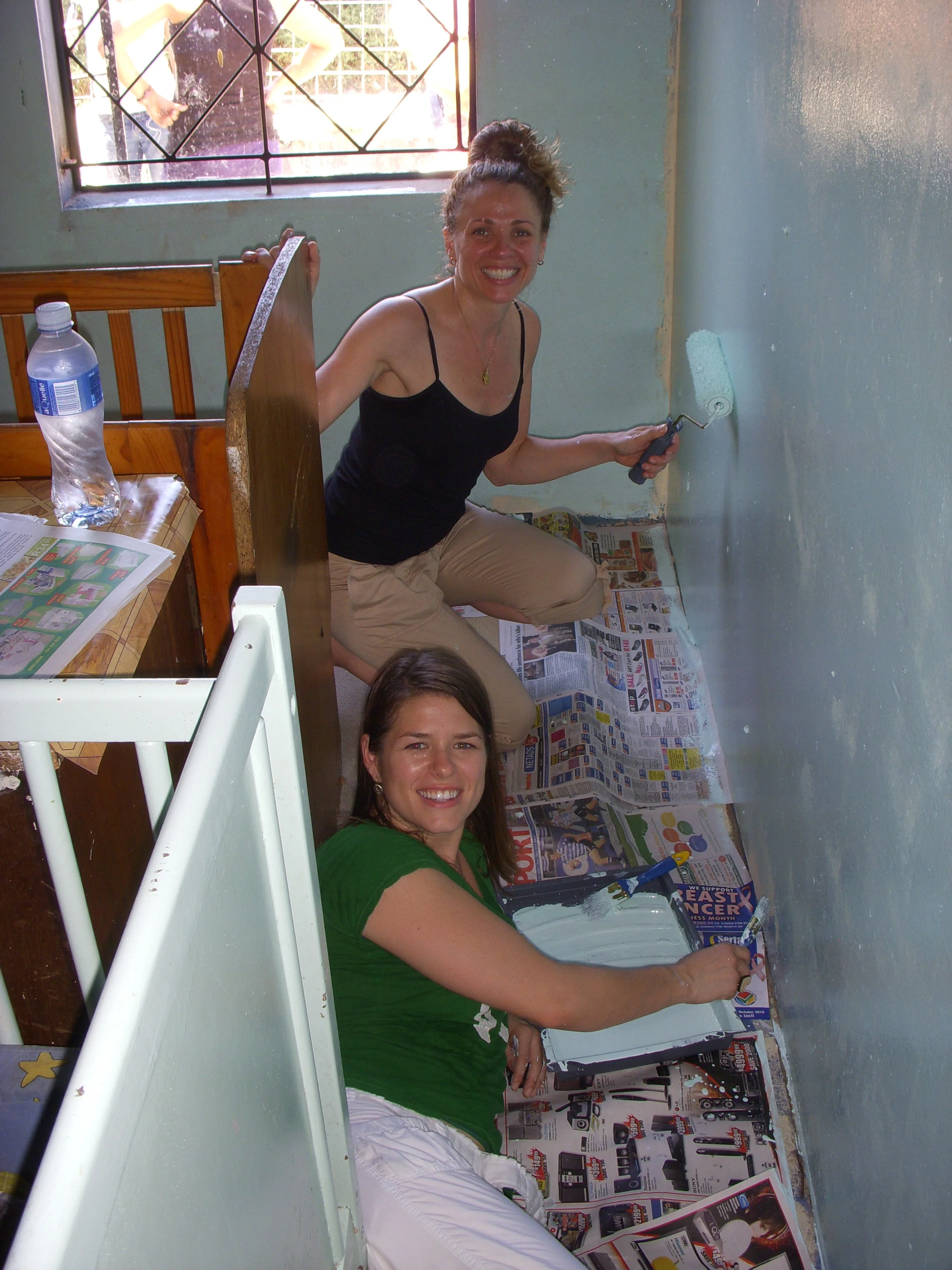 Seane and Meloday painting.JPG