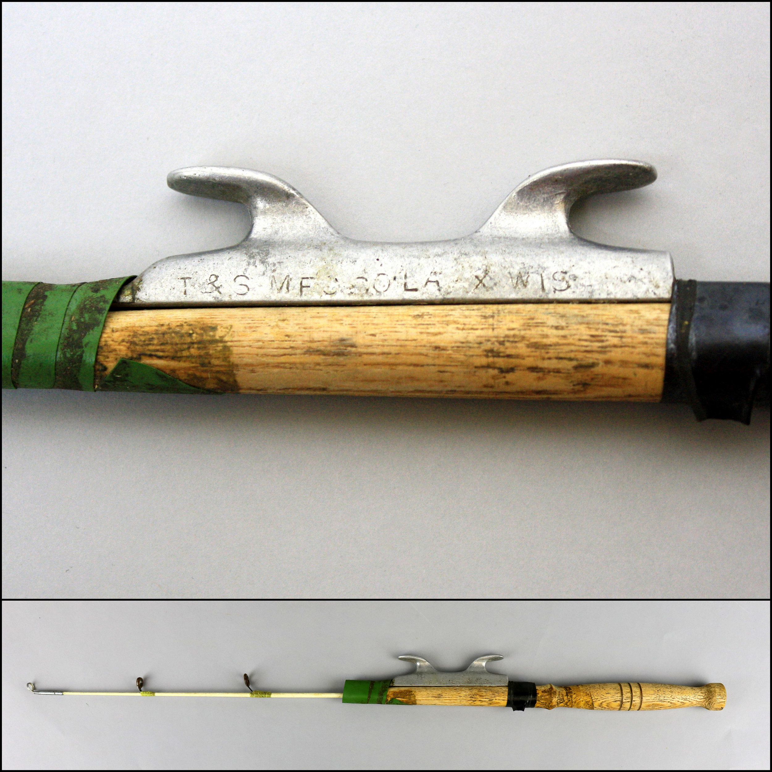 DIY Ice Fishing Rod Building or Repair Pure Cork Wood Handle with