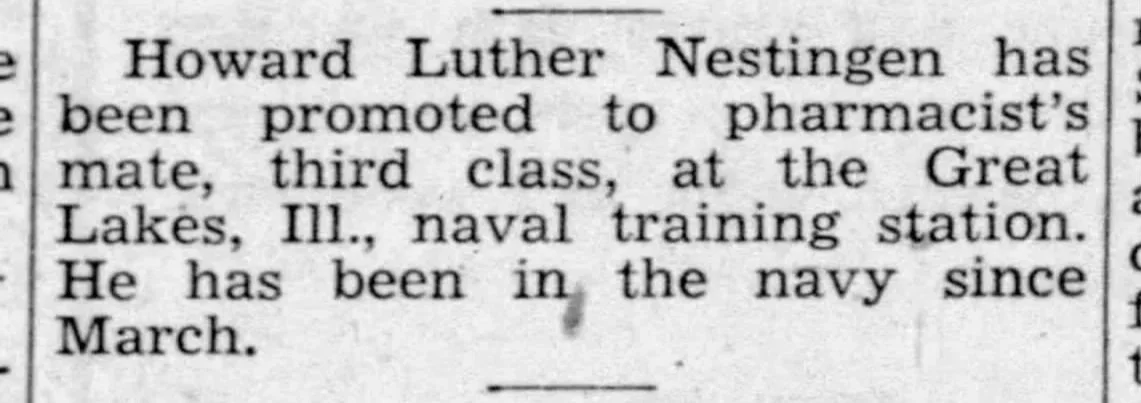 La Crosse Tribune 10/25/1942