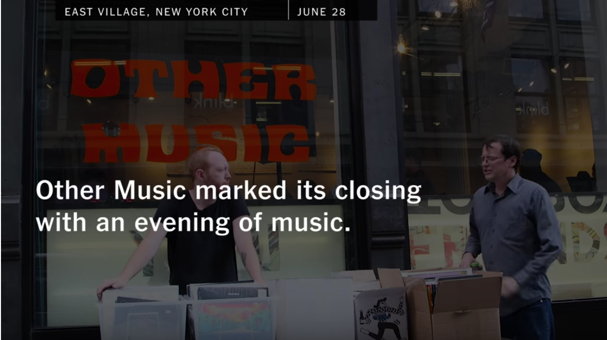 New York Times: A Farewell to Other Music