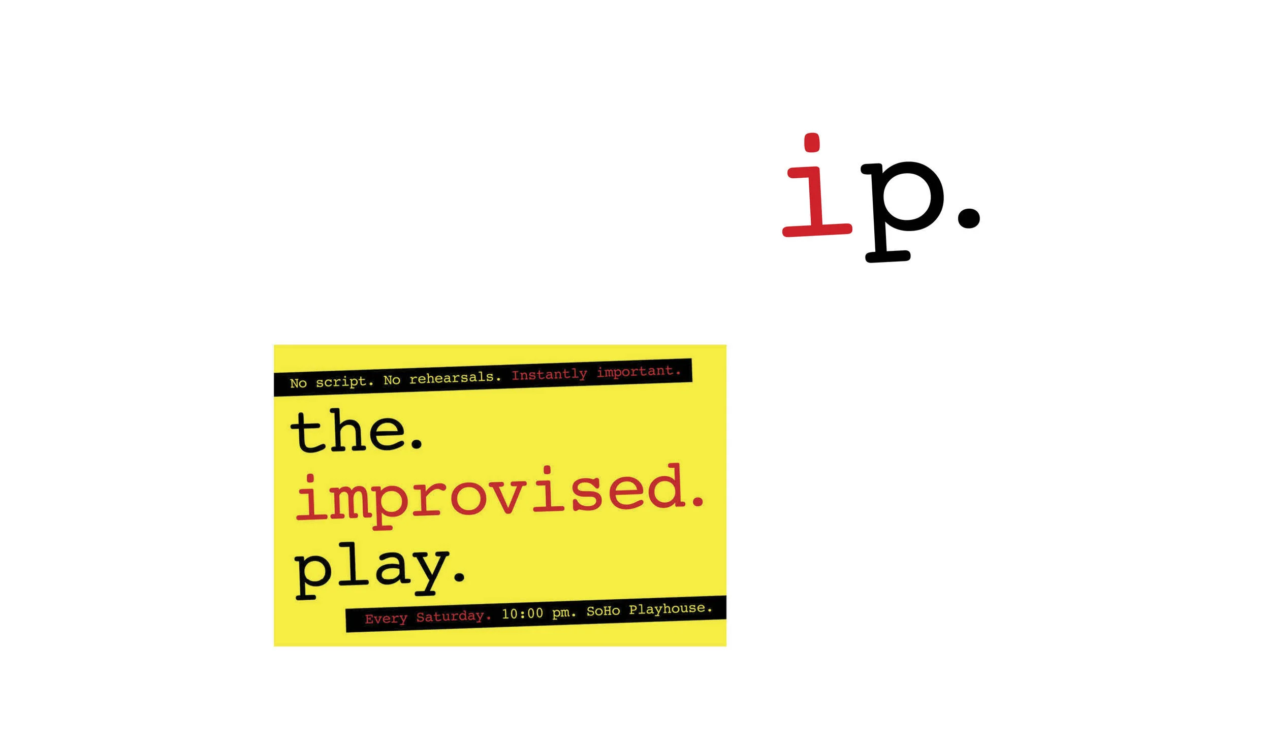 The Improvised Play | Stage show