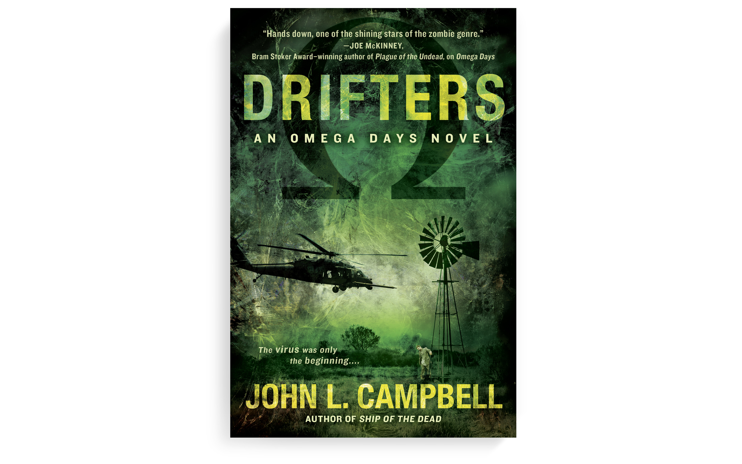 Third zombie adventure in the Omega Series. Cover design + photo-illustration. Berkley. 2013.