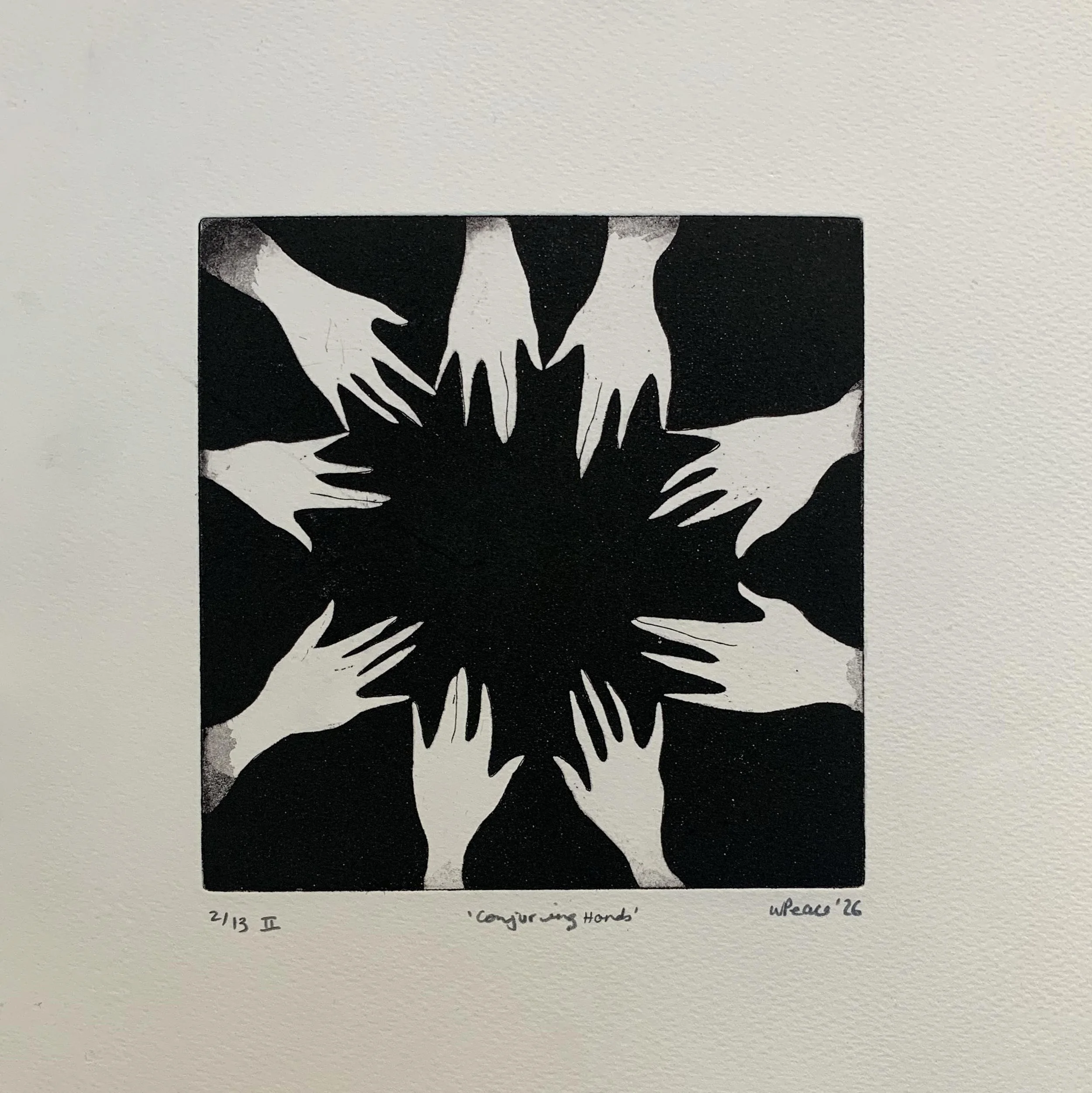 Conjuring Hands - Wilhelmina Peace