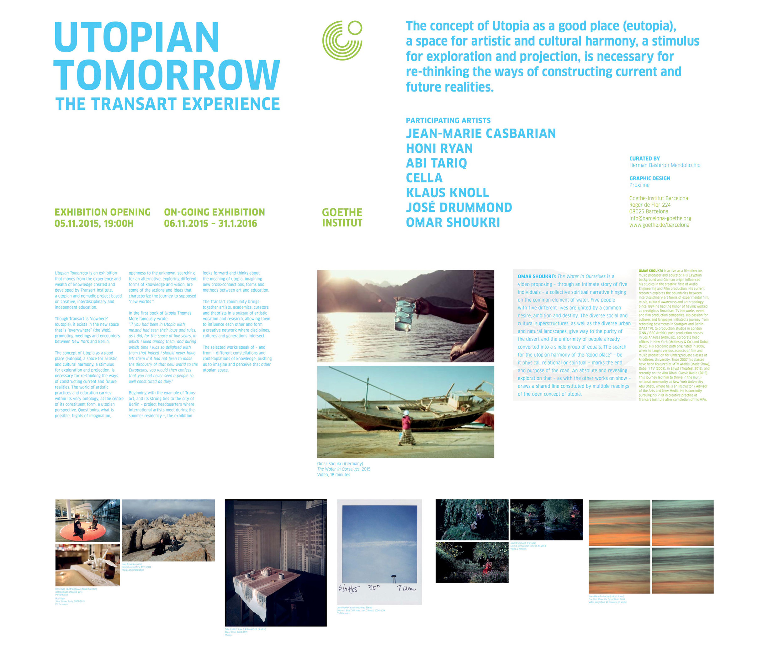 Goethe Institute Barcelona Exhibition