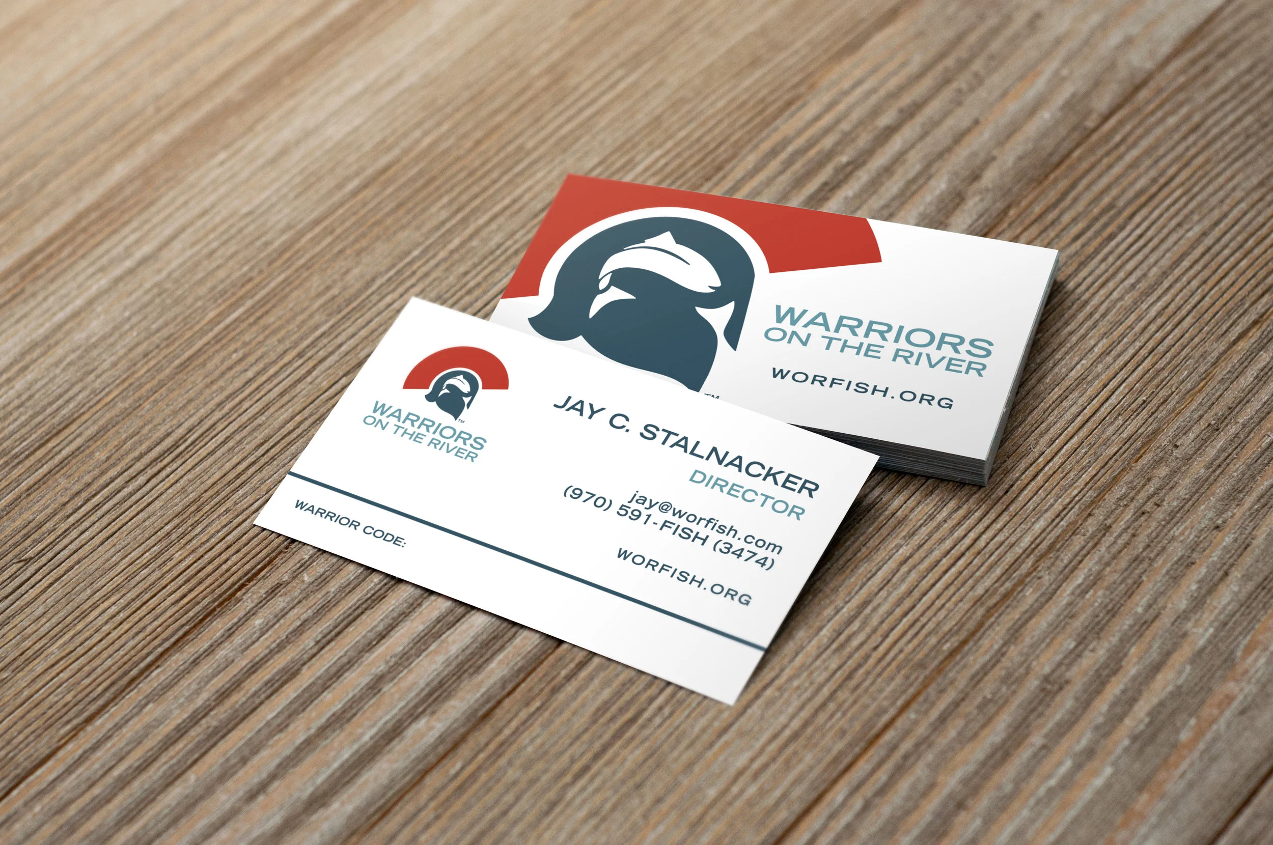 Warriors on the River - Business Cards
