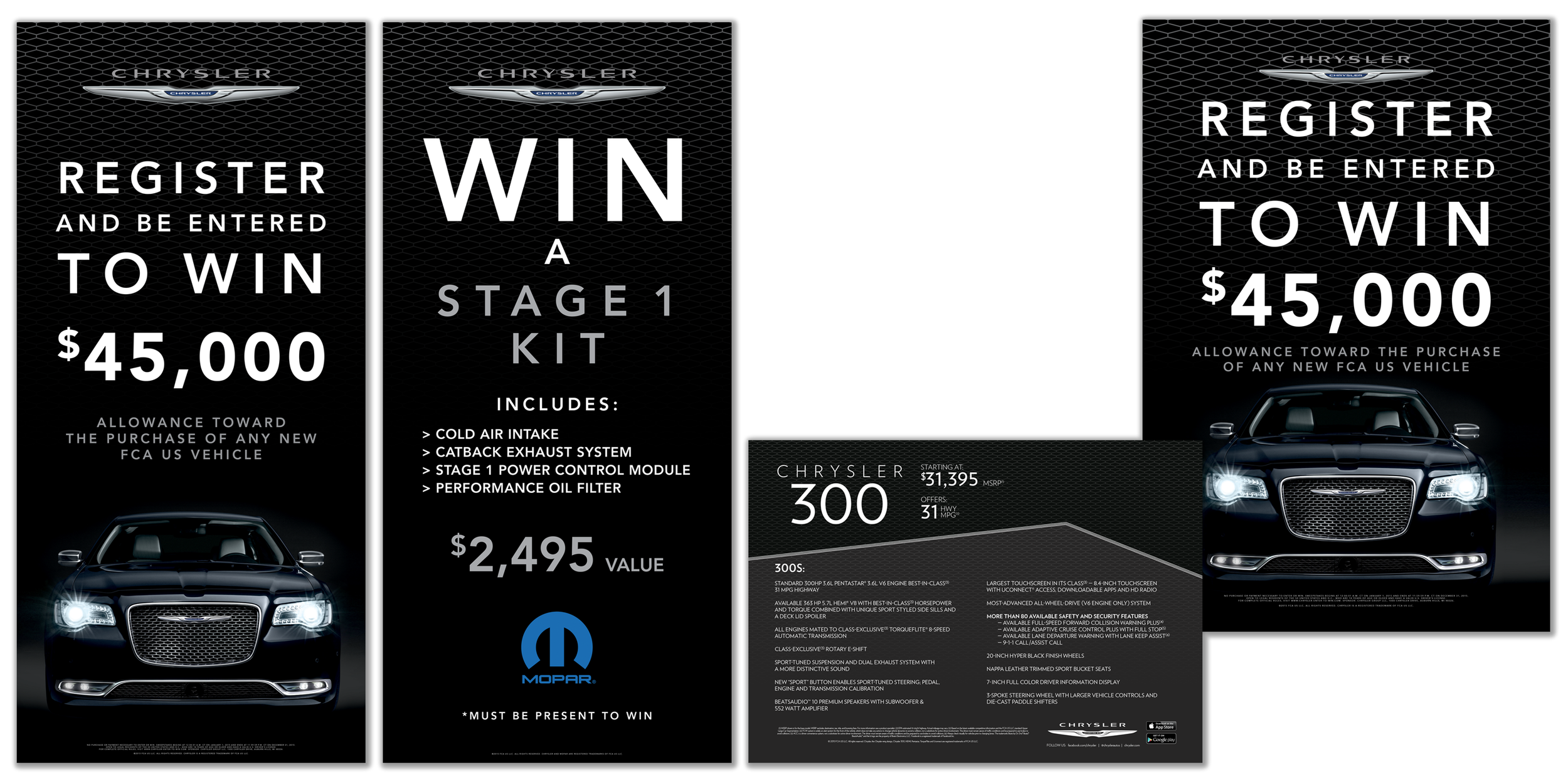 Chrysler Spring Fest Event Collateral