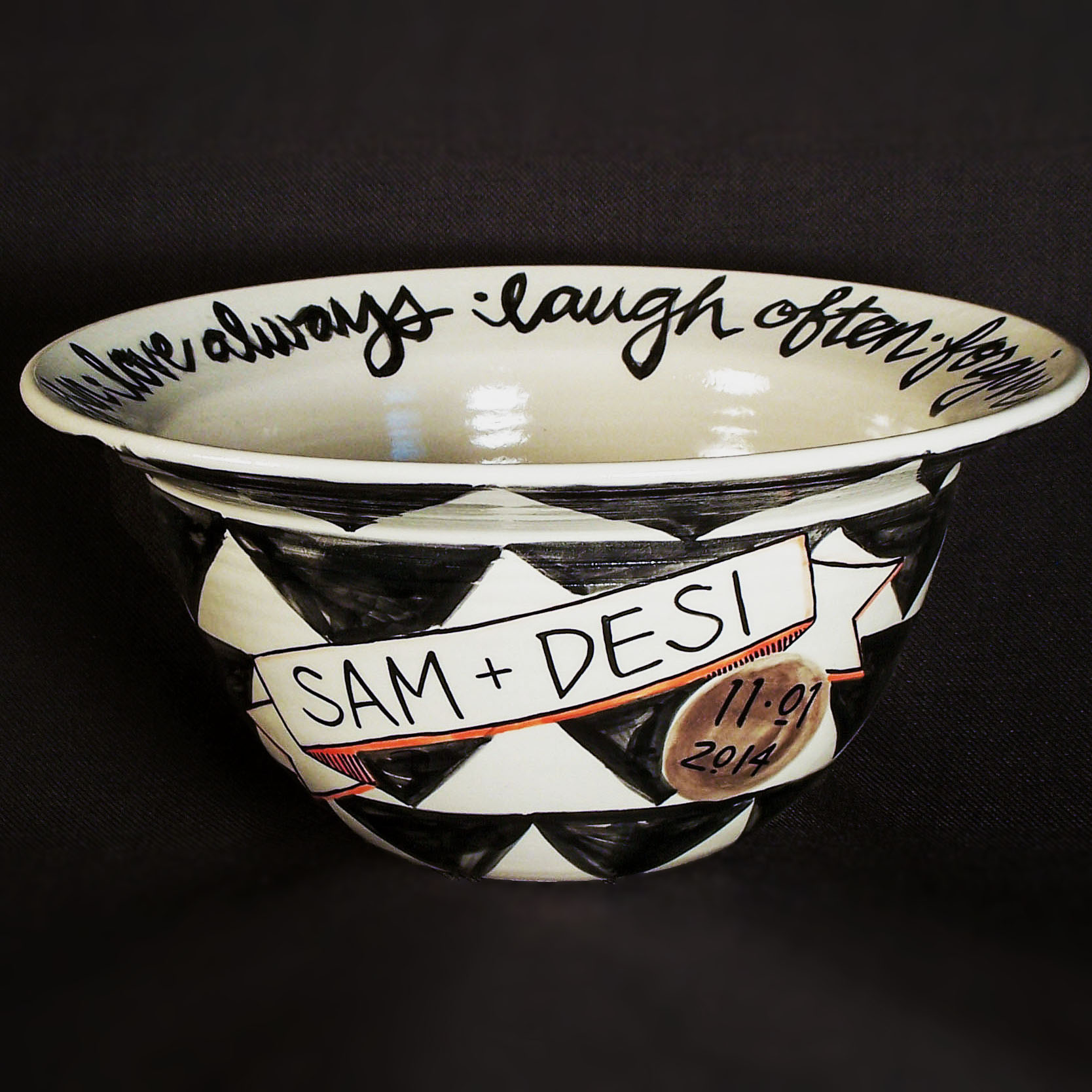 Banner Wedding Bowl