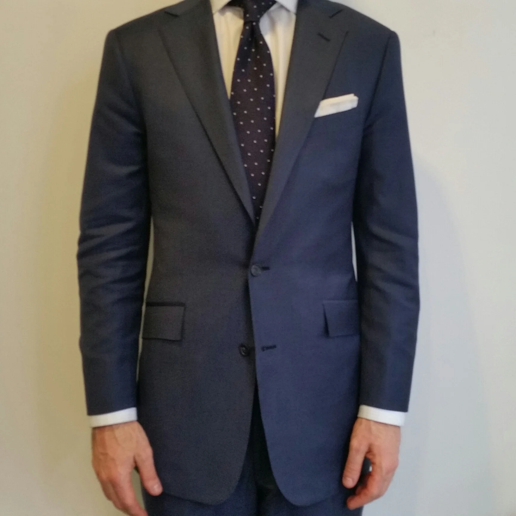 Loro Piana Super 150's Blue