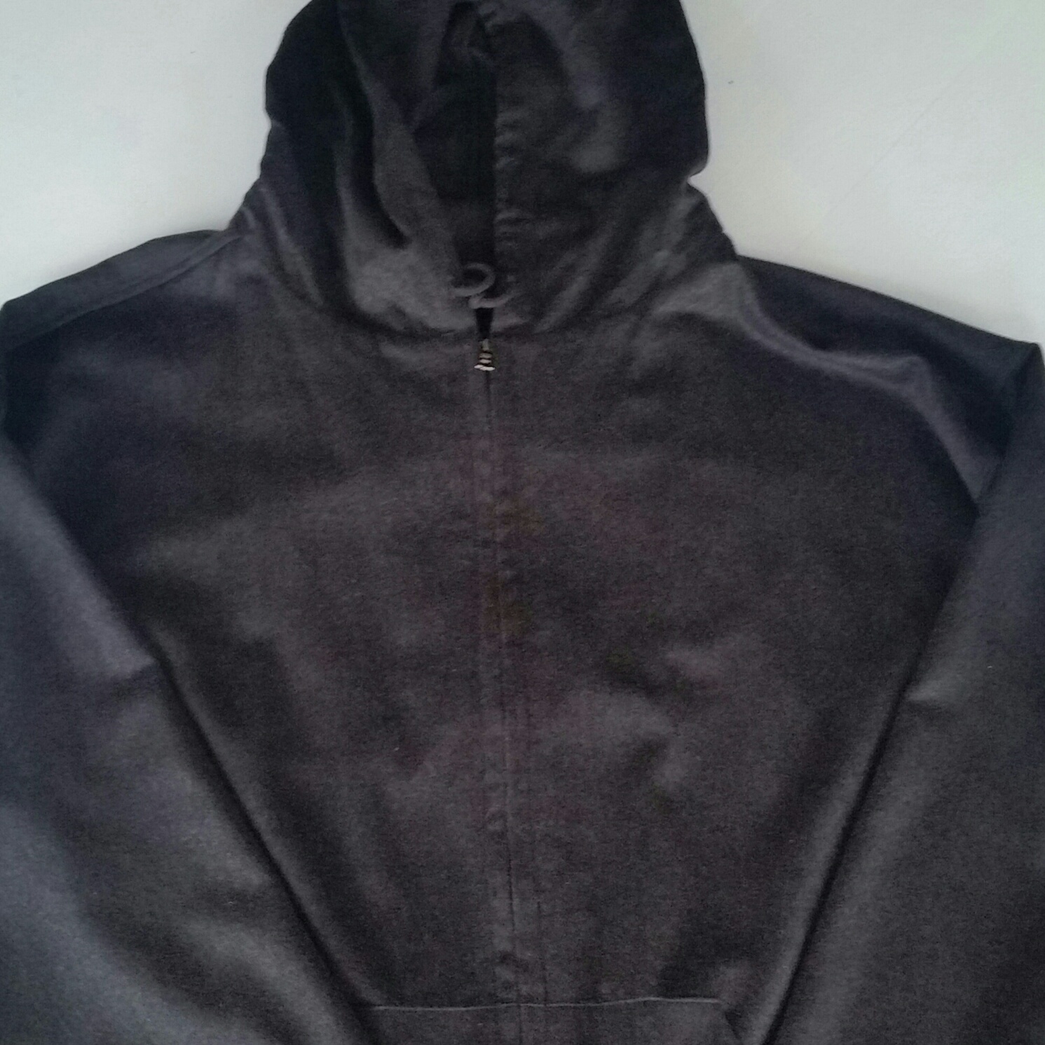Charcoal Grey cashmere hoodie