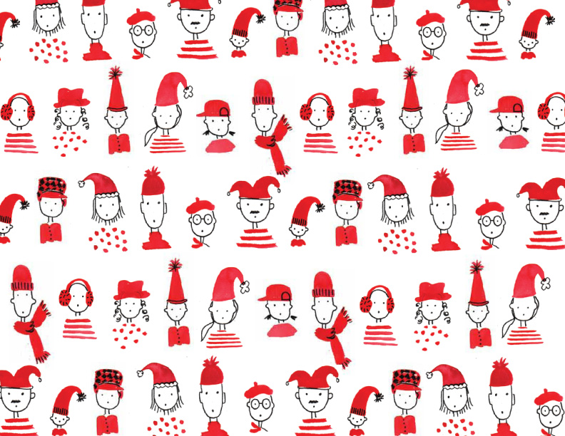 Christmas Wrapper Printable / These printable christmas bookmarks make