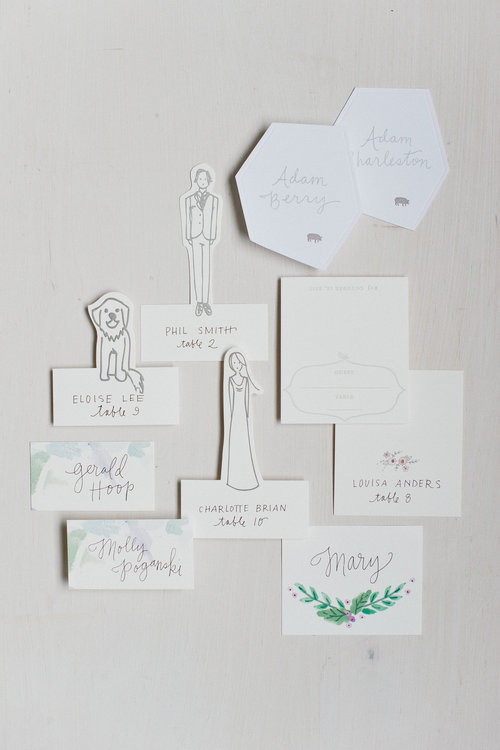 Printerette Press Custom Letterpress Wedding Invitations