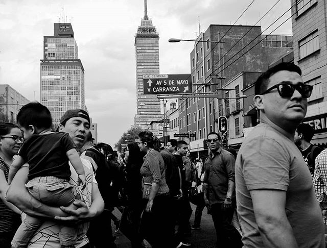 Quick street shot from the central historic district #CDMX 2019 #streetphotography #mexico #fujixf10 #fujifilm #blackandwhite