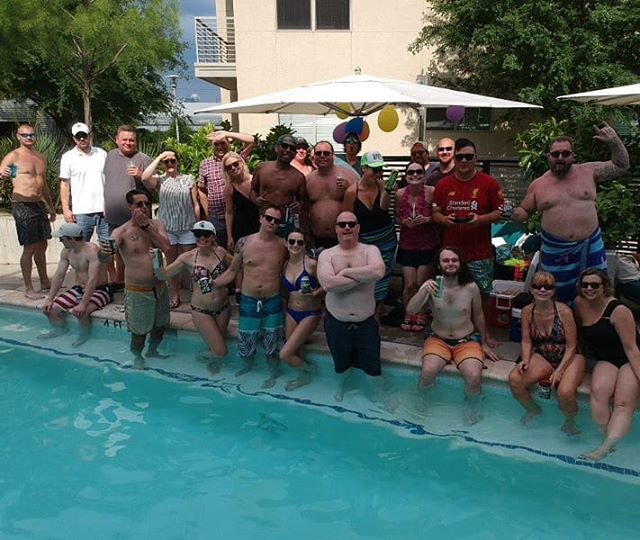 I can't believe that people give a shit enough to be here for me. I am happy to say that I have good friends and good people in my life that care enough to show up and turn up even though we are forty going on 80. All love for all, thank you , thank you, thank you...much appreciated again. 100 emoji