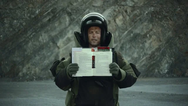 Self-Destructing Book