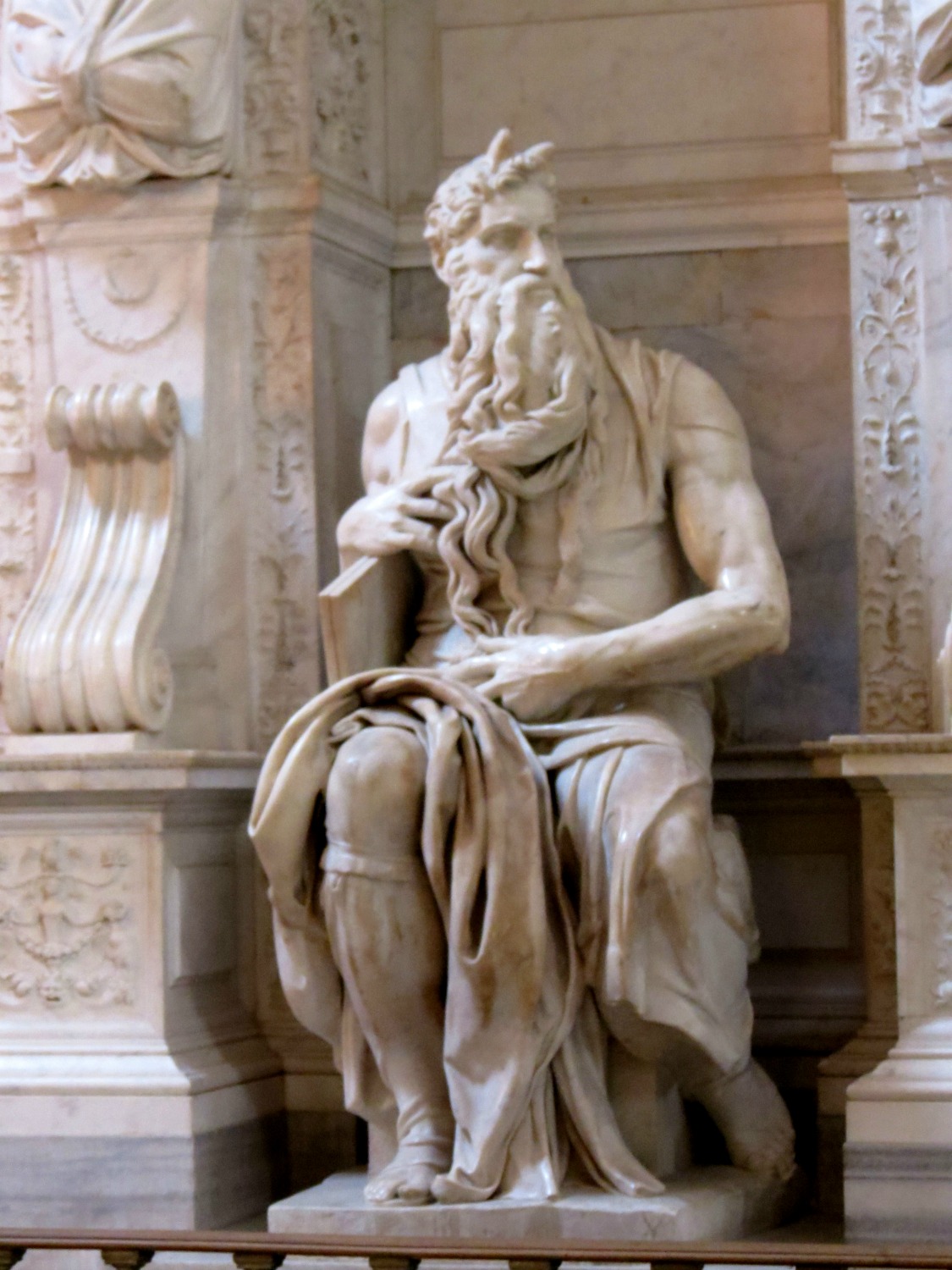  Michelangelo's Moses, Rome, Italy Photo by Eileen Condon