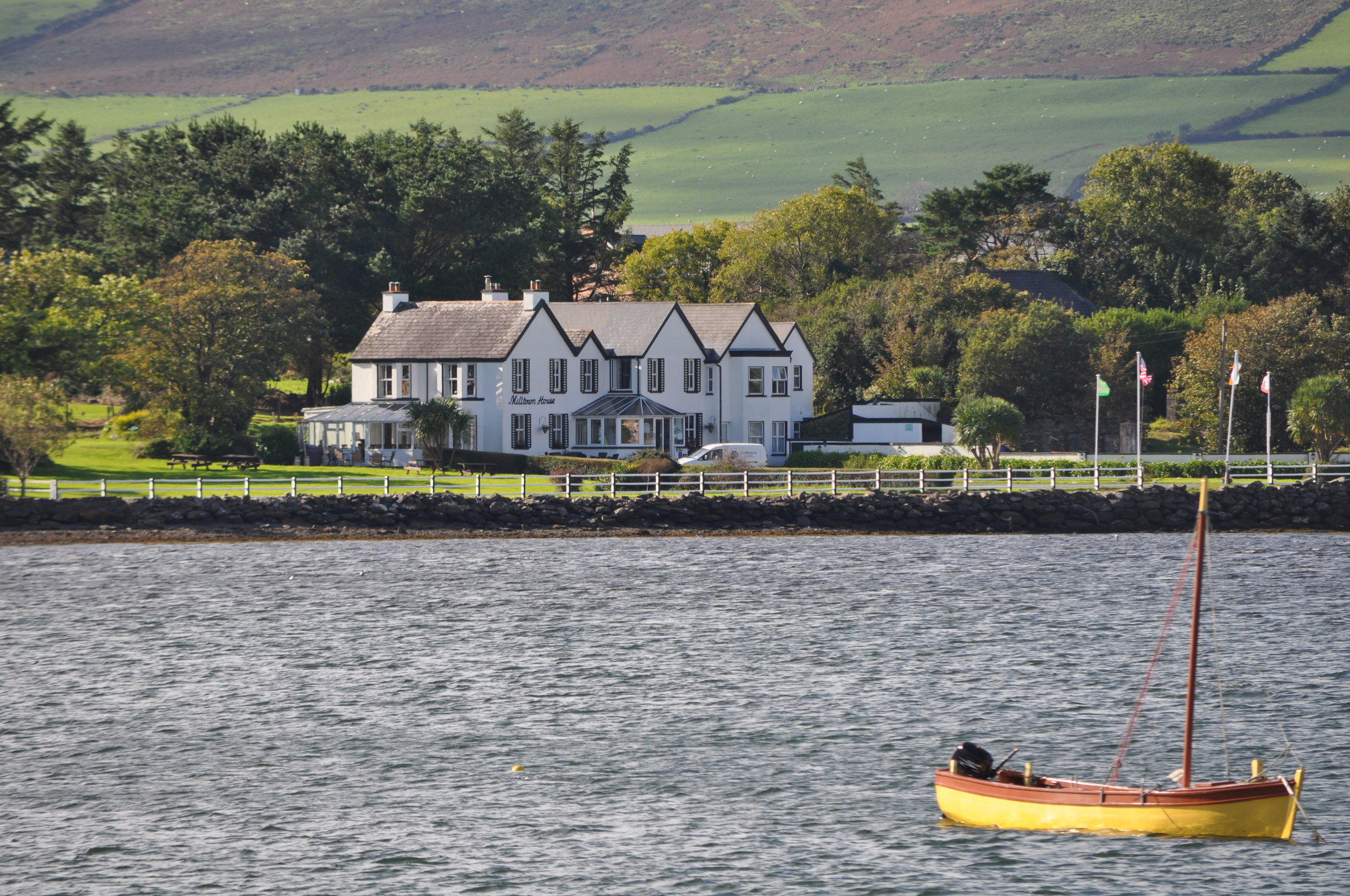 Mill town Hotel, where Anywhere Art had a wonderful stay in Dingle.