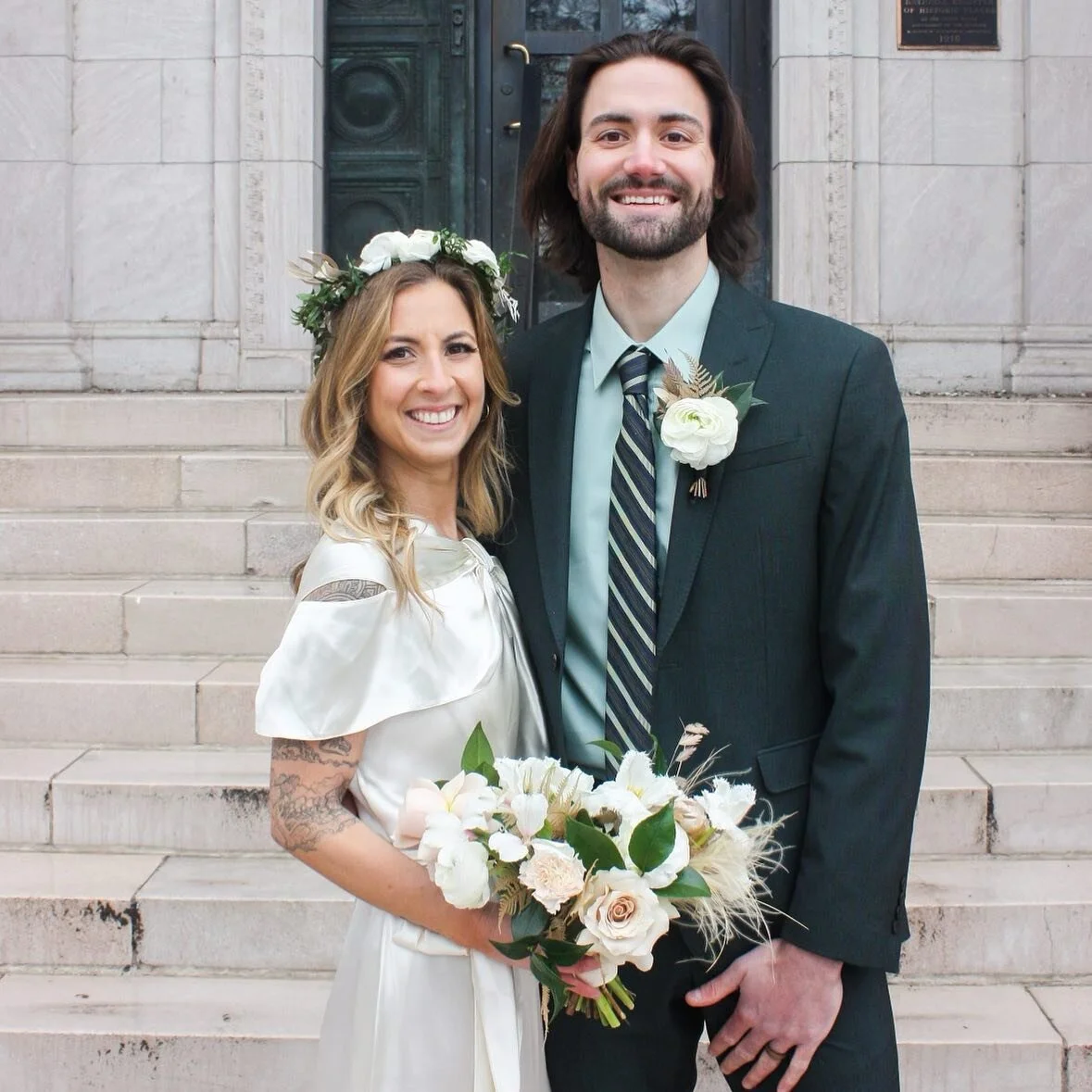 Audrey &amp; Dalton
3.1.23

Makeup and hair @muanicolefae 

Photo @_molliemarie_ 
When it comes to your wedding hair, getting a trial run is always key. You don't need to limit yourself! Going for that extra trial can be beyond beneficial - try out s