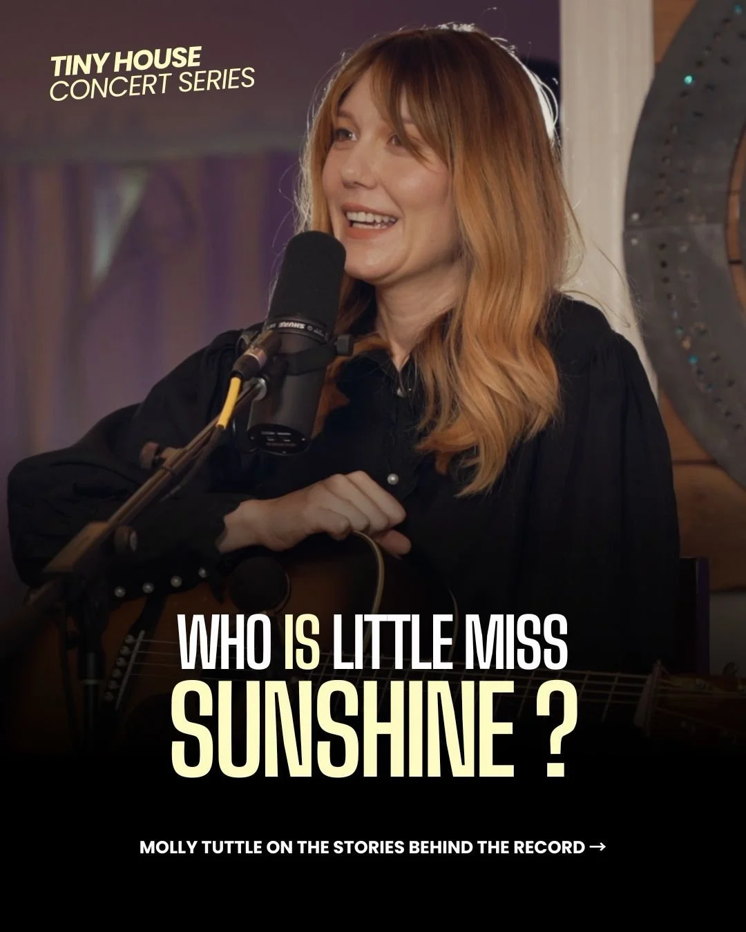 @mollytuttle gave us a pretty good reason to dig this visit back up 🌞

Her new So Long Little Miss Sunshine (Acoustic EP) revisits five songs from the record, including a couple we heard around the Tiny House: &ldquo;Rosalee&rdquo; and &ldquo;Old Me