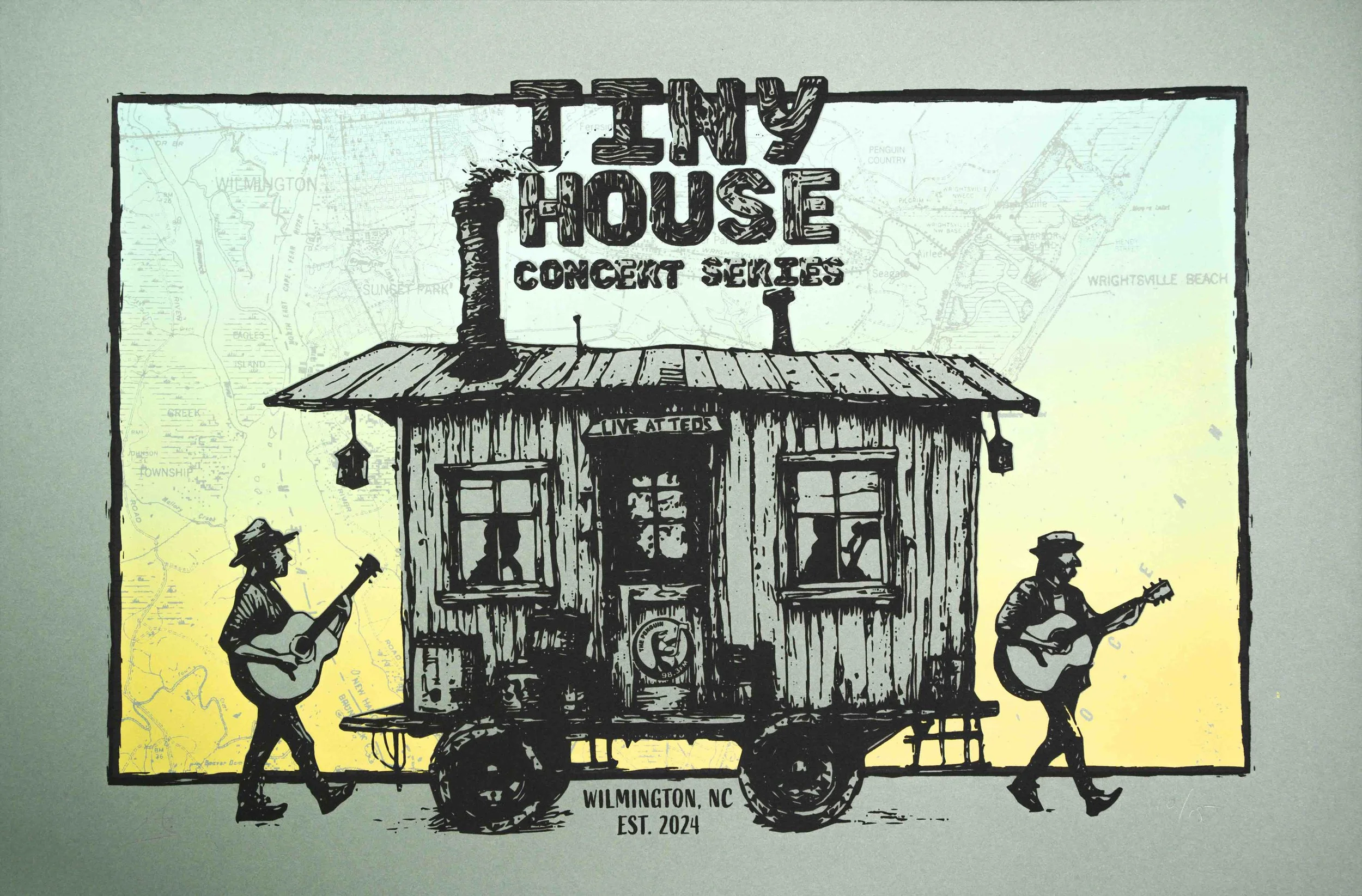 Tiny House Concert Series Poster