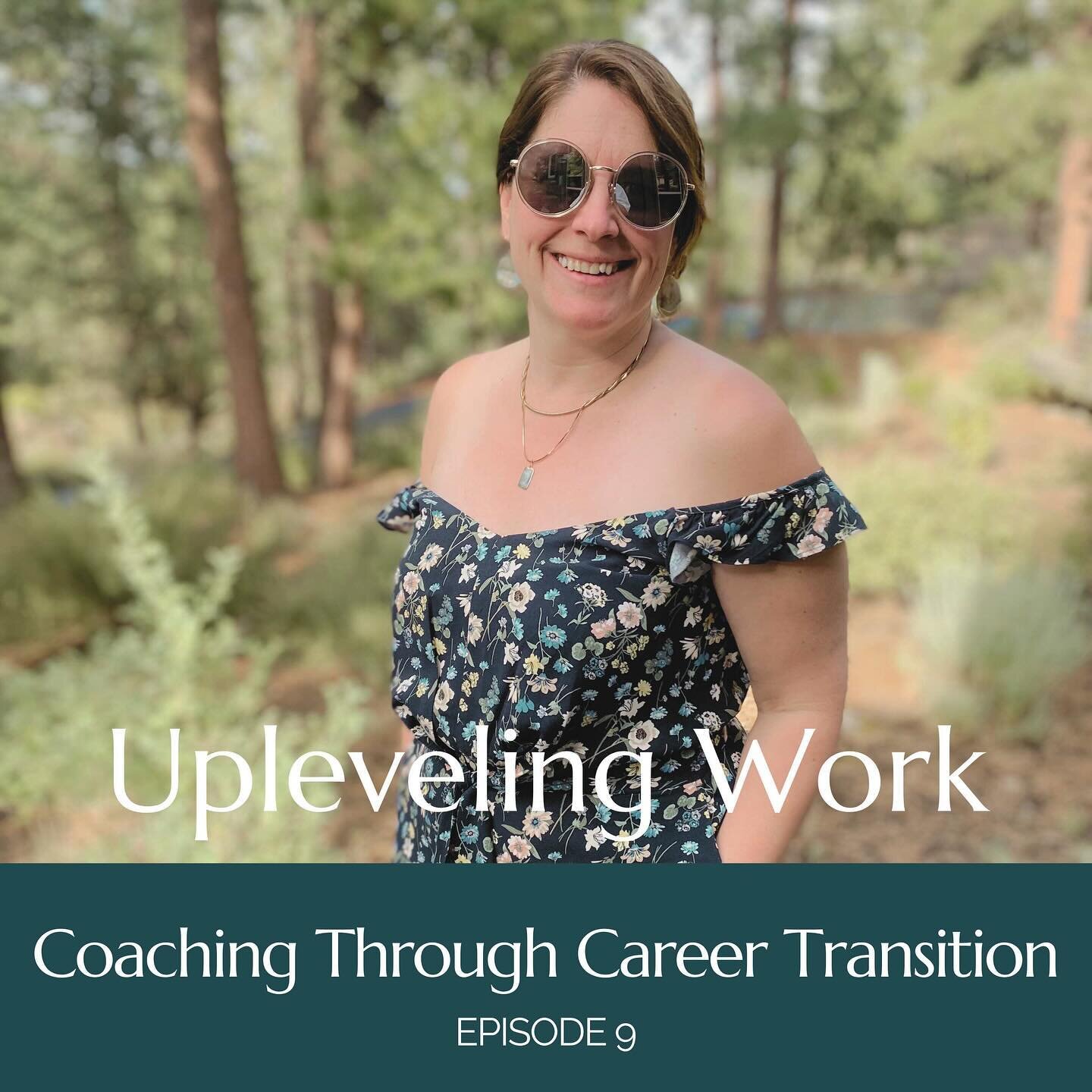 Episode 9 is part 2 of my interview with my sister where we talk about the lived experience of transitioning to a new job. 

Topics include: women over functioning at work, defining success on your terms, work-life balance when in crisis, managing ov