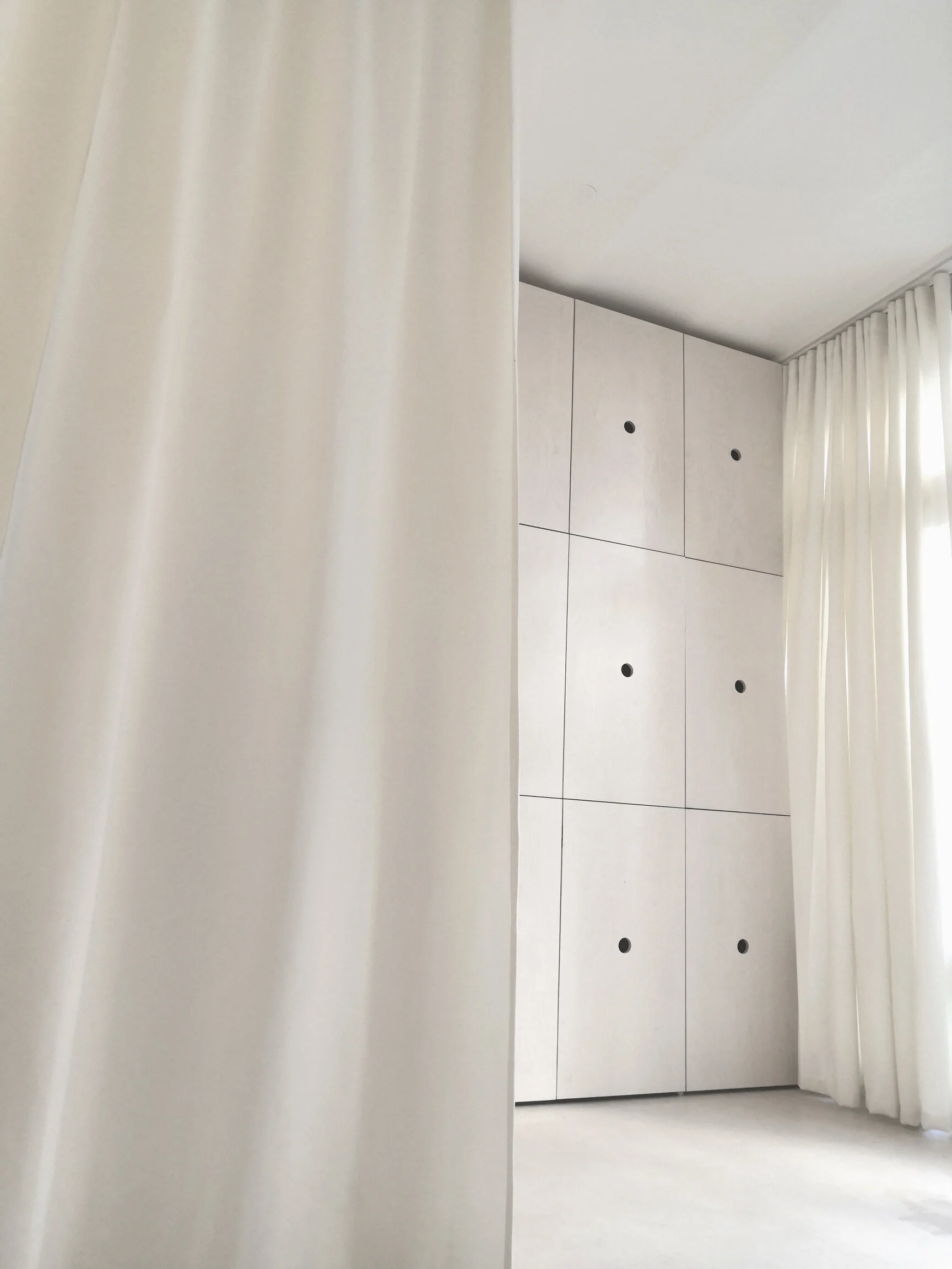 Rideaux Entrelacés Qualité Avec Garniture - Panneaux 113 Pouces, Motif Floral Brun Et Crème