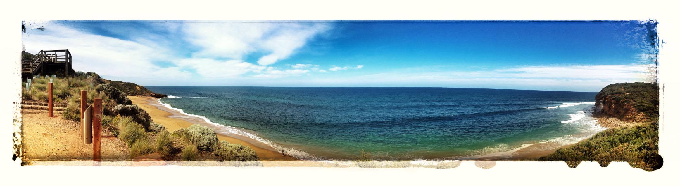 The world famous Bells Beach