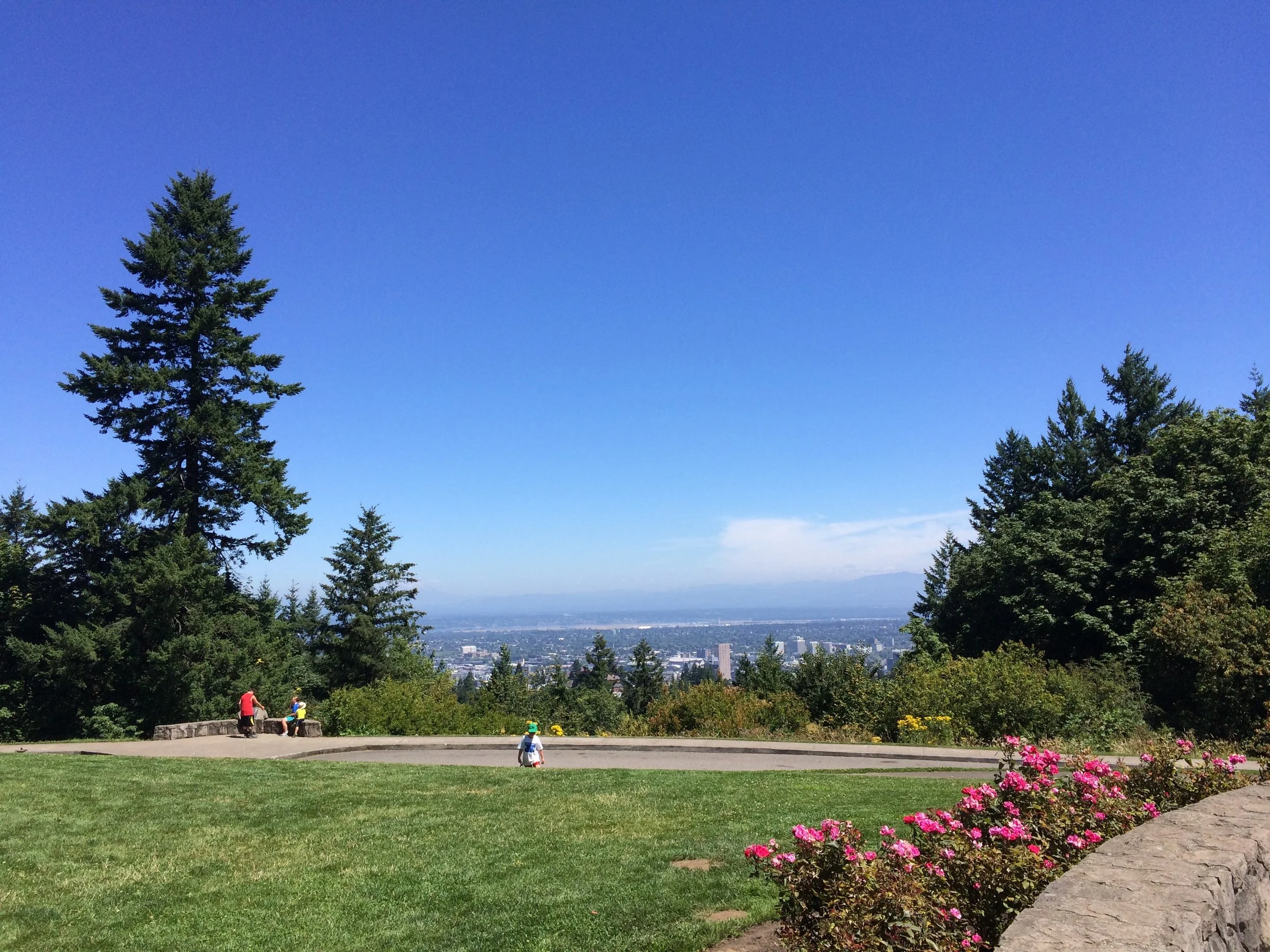 Portion of the 4T trail: Highest point in Portland