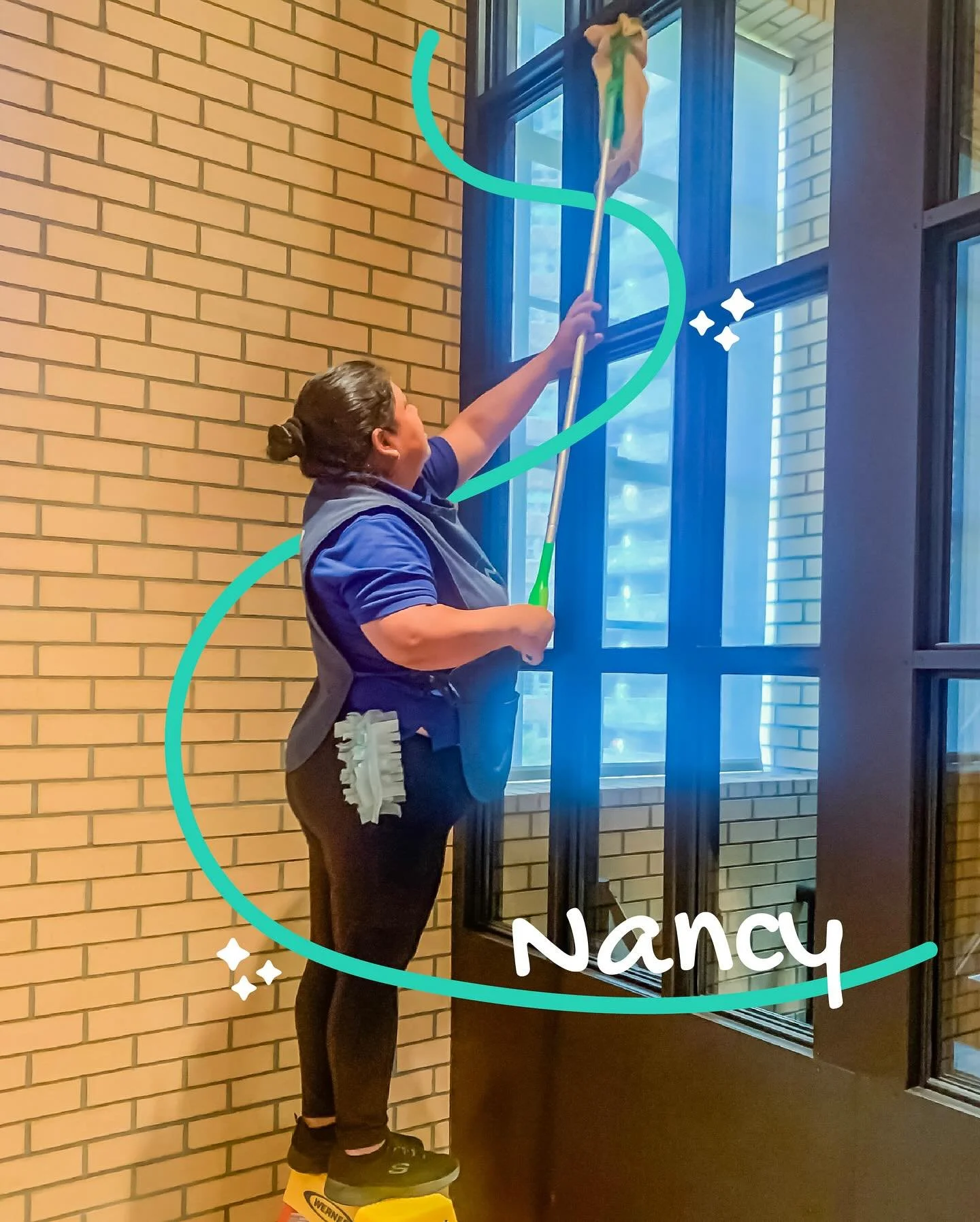 ✨ Meet Nancy! ✨

Here&rsquo;s Nancy on-site this week, giving special attention to every corner&mdash;from baseboards to blinds&mdash;because details matter, especially heading into the busy season. 🌿

Nancy has been part of the MB Green Cleaning fa