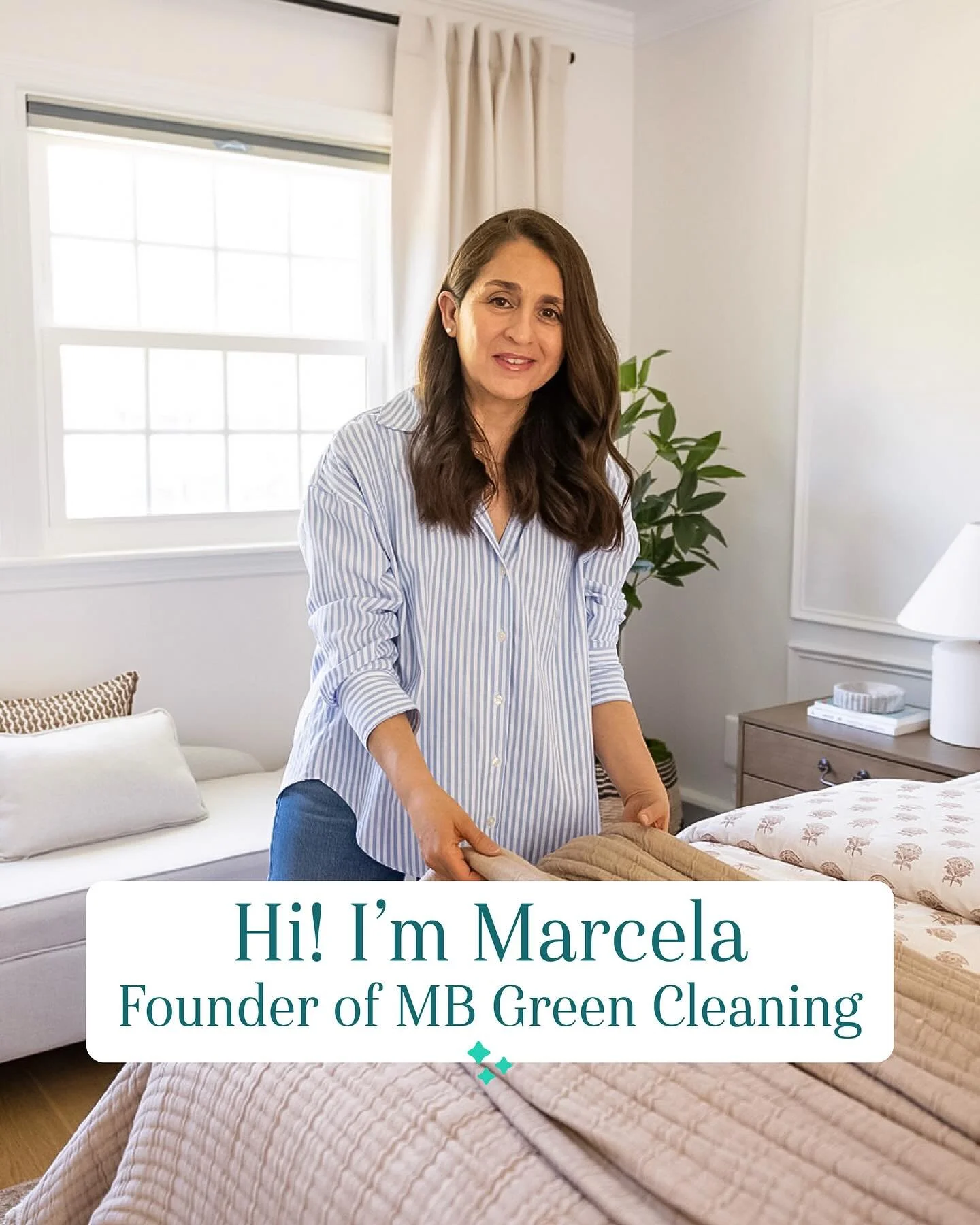 Hi! I&rsquo;m Marcela &mdash; founder of MB Green Cleaning 💚
In just a few days, it&rsquo;ll be 21 years since I stepped into the cleaning industry.

What started with a single client and a big dream has grown into a company I&rsquo;m incredibly pro