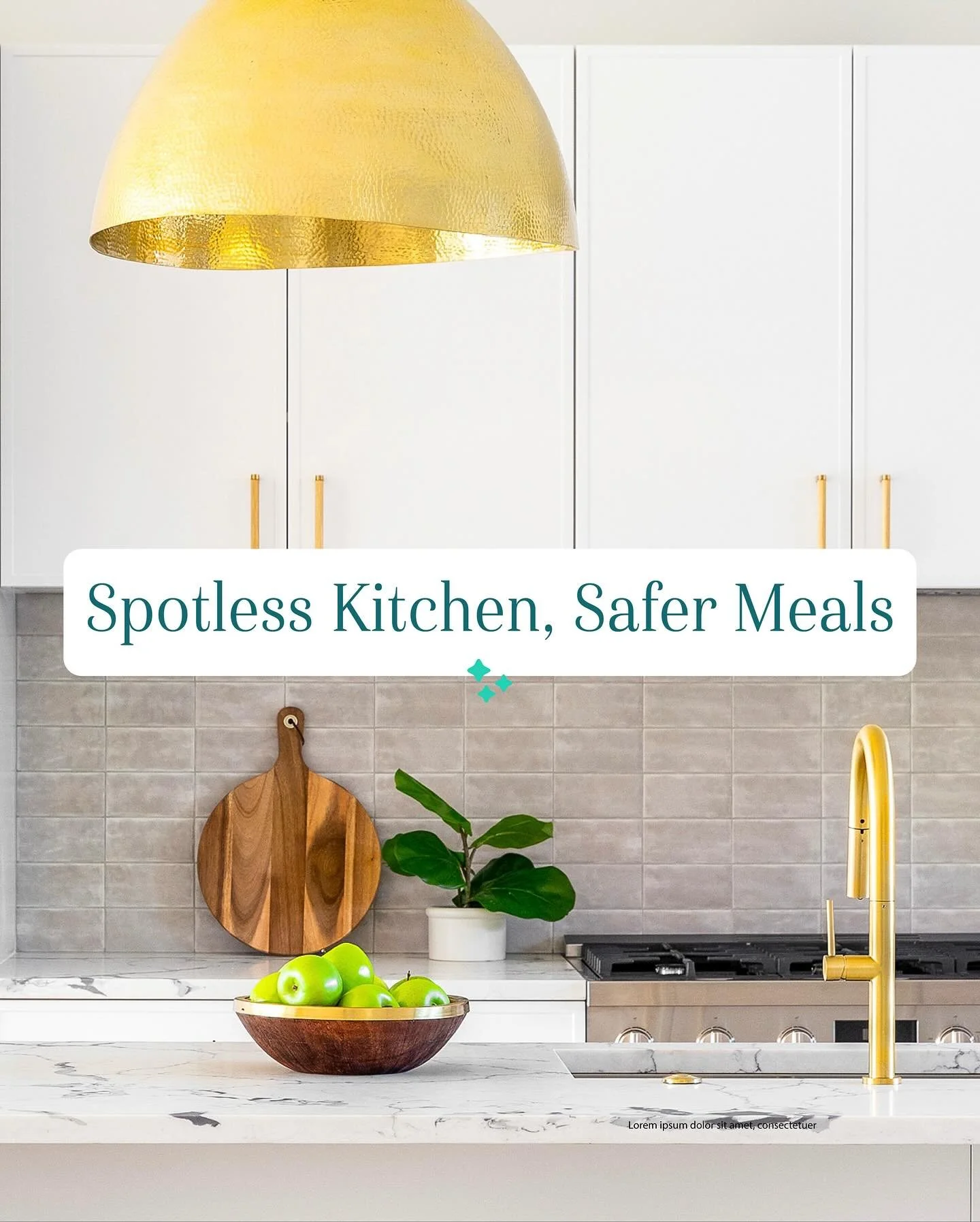Spotless Kitchen, Safer Meals. 

From tackling grease buildup to spotless countertops, our green cleaning ensures your kitchen is not just clean, but safe and healthy for holiday cooking. Non-toxic ingredients mean no chemical residue near your food.