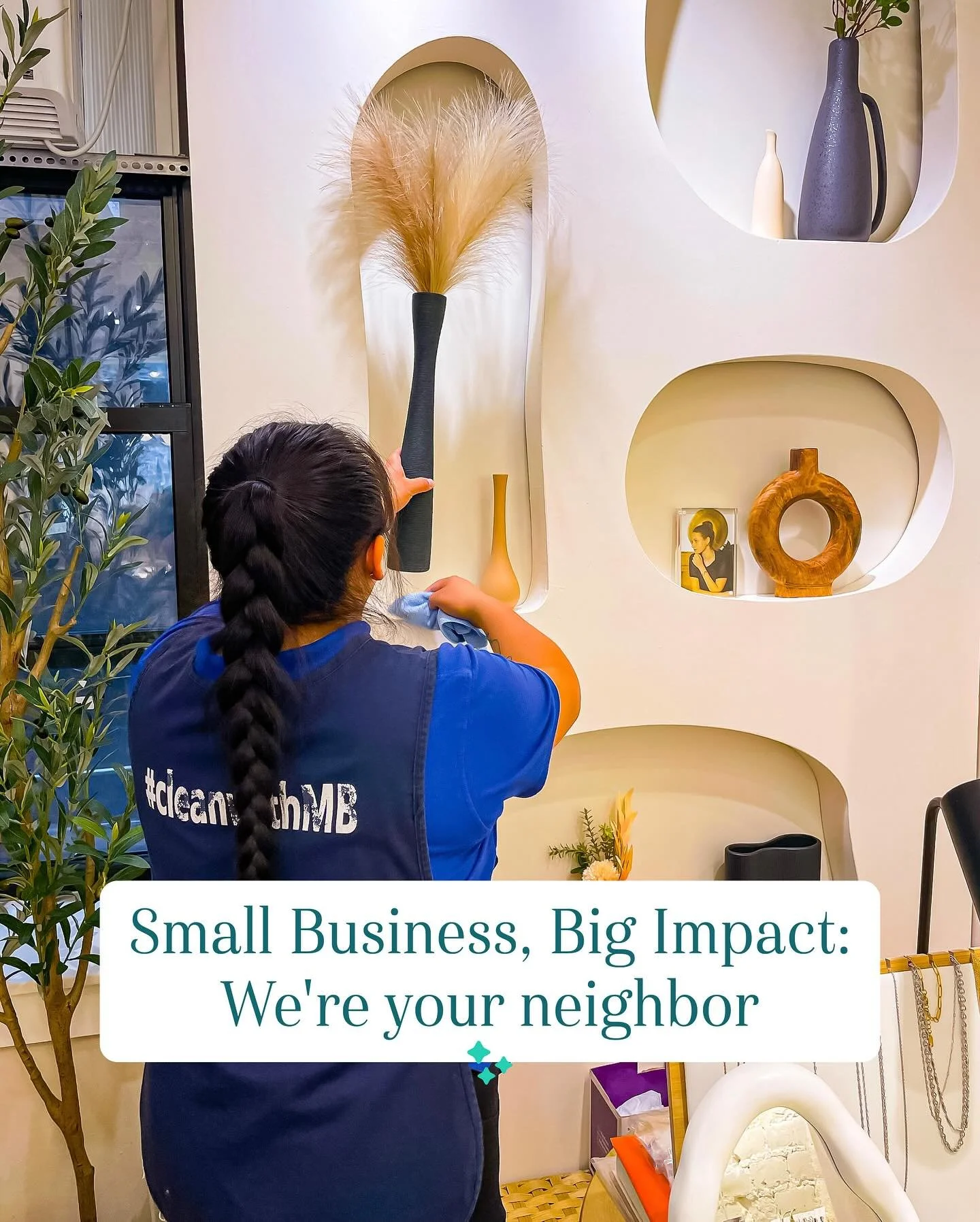 Small Business, Big Impact: We&rsquo;re your neighbor. 

Tomorrow is Small Business Saturday! Every booking you make, every review you leave, directly supports our team and our mission to keep NYC green and clean. Thank you for helping us thrive!

#c