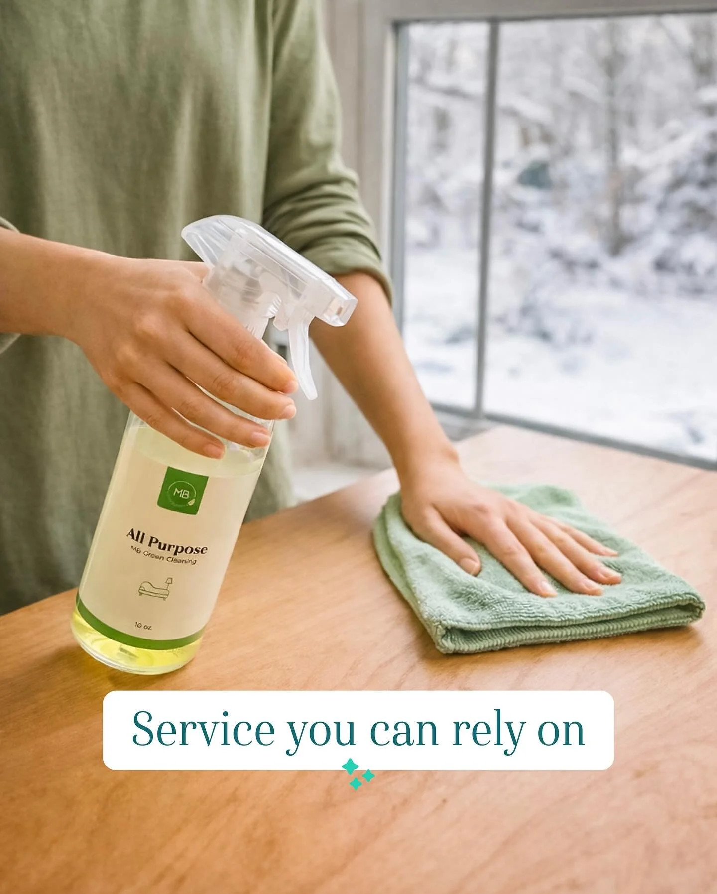 ✨ Service you can rely on ✨

Consistency makes all the difference. Knowing your home is cared for week after week brings peace of mind you can feel. 💚

Our team shows up with the same care, attention to detail, and eco-friendly approach&mdash;so cle