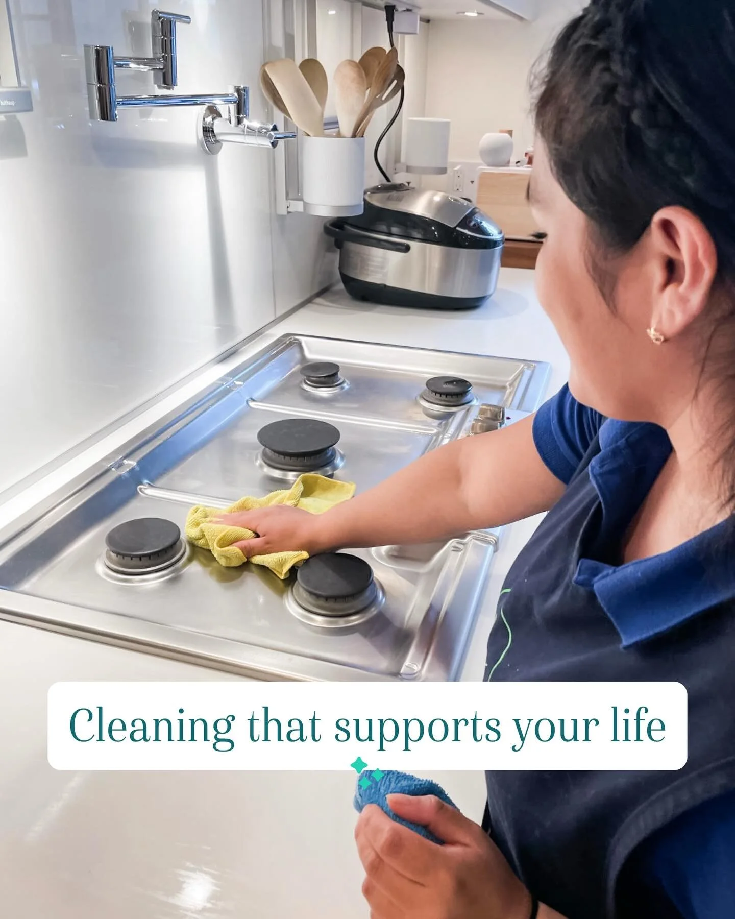 ✨ Cleaning that supports your life ✨

When schedules fill up and days move fast, having a home that feels clean and cared for makes everything easier. 💚

Our eco-friendly services are designed to quietly support your routine&mdash;so your space feel