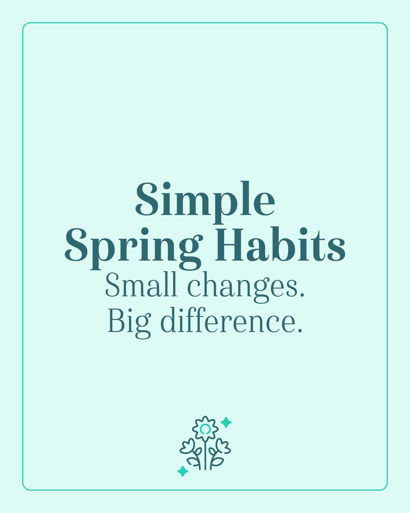 ✨ Simple spring habits ✨

The shift into a new season doesn&rsquo;t have to feel overwhelming. A few small resets&mdash;like wiping high-touch areas and refreshing fabrics&mdash;can instantly make your home feel lighter. 🌿

And this is just part of 